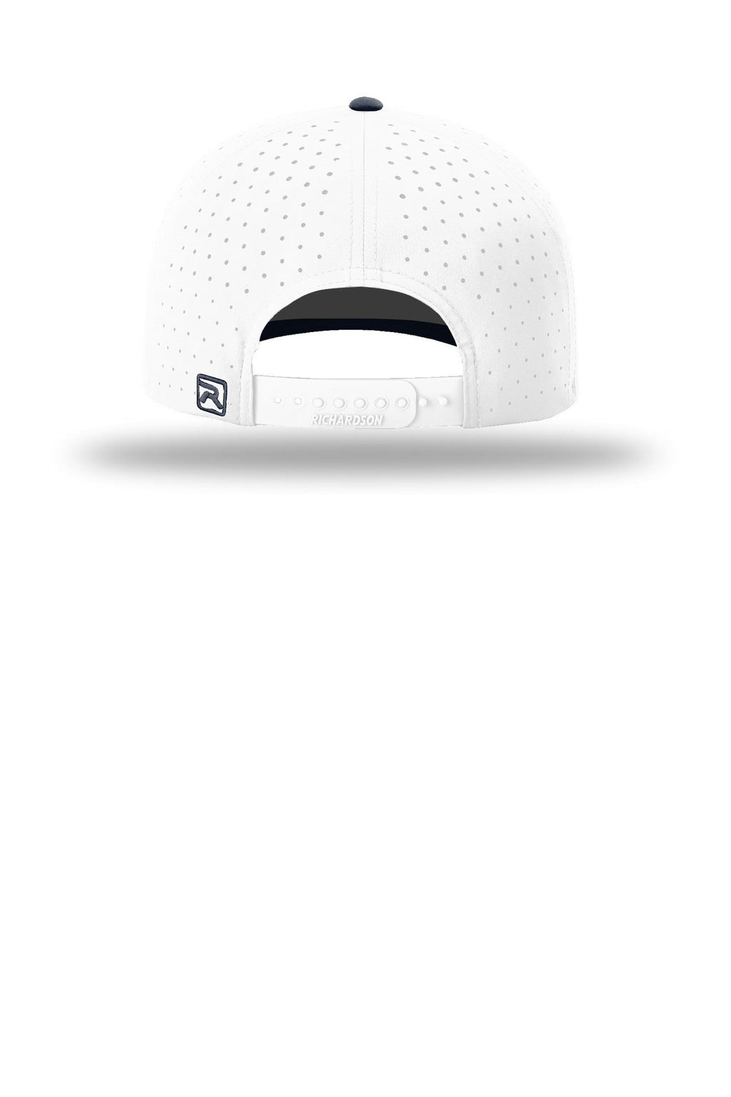 Richardson Laser Perf R-Flex Snapback 632 - White/ White/ Navy - back