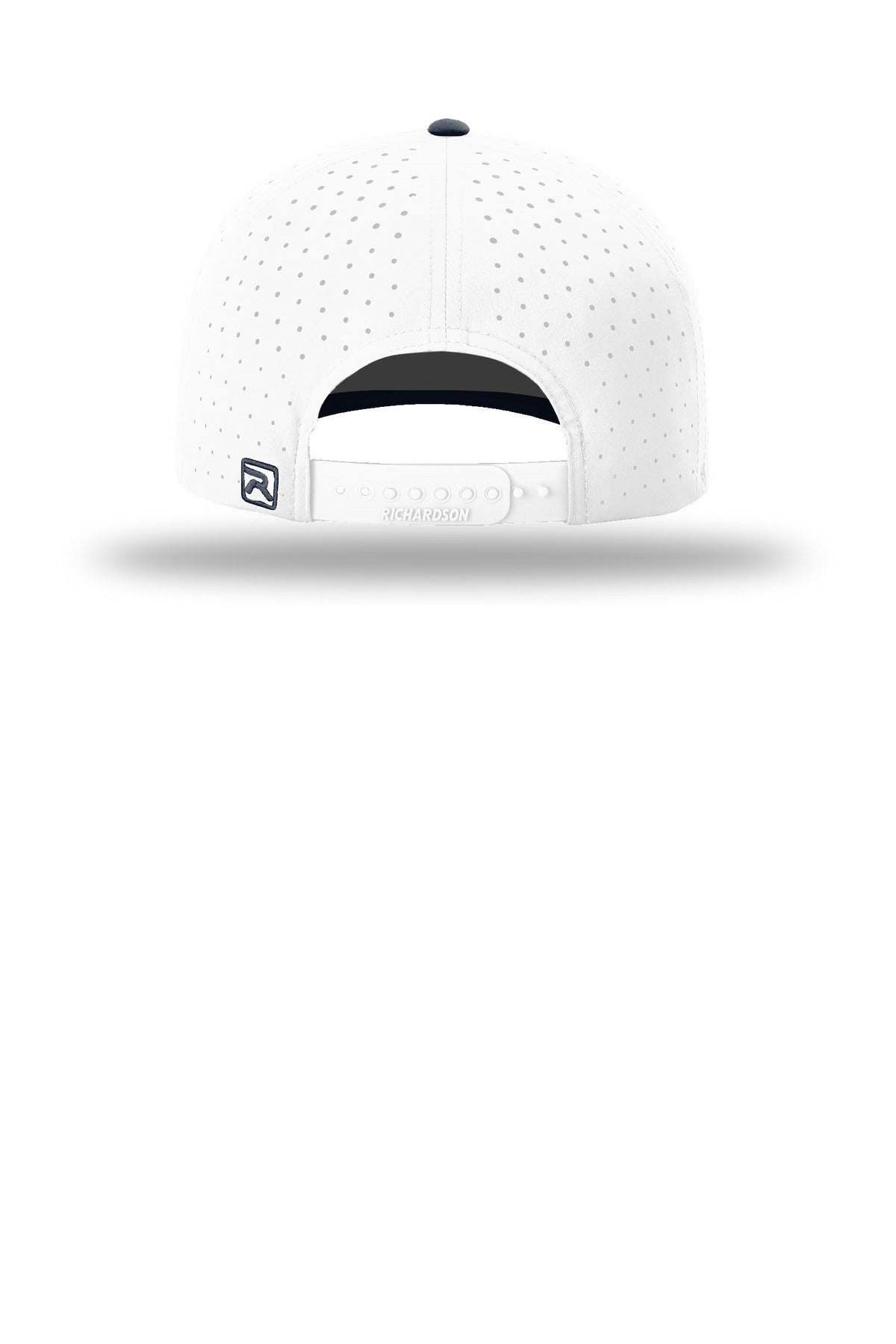 Richardson Laser Perf R-Flex Snapback 632 - White/ White/ Navy - back