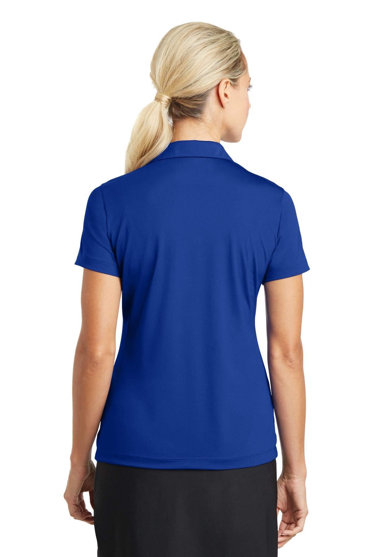 Nike Women's Dri-FIT Vertical Mesh Polo. 637165 - Old Royal - back
