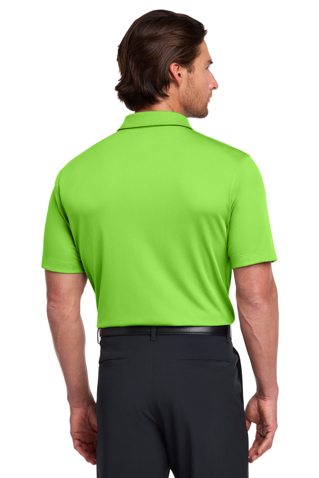 Nike Dri-FIT Vertical Mesh Polo. 637167 - Action Green - back