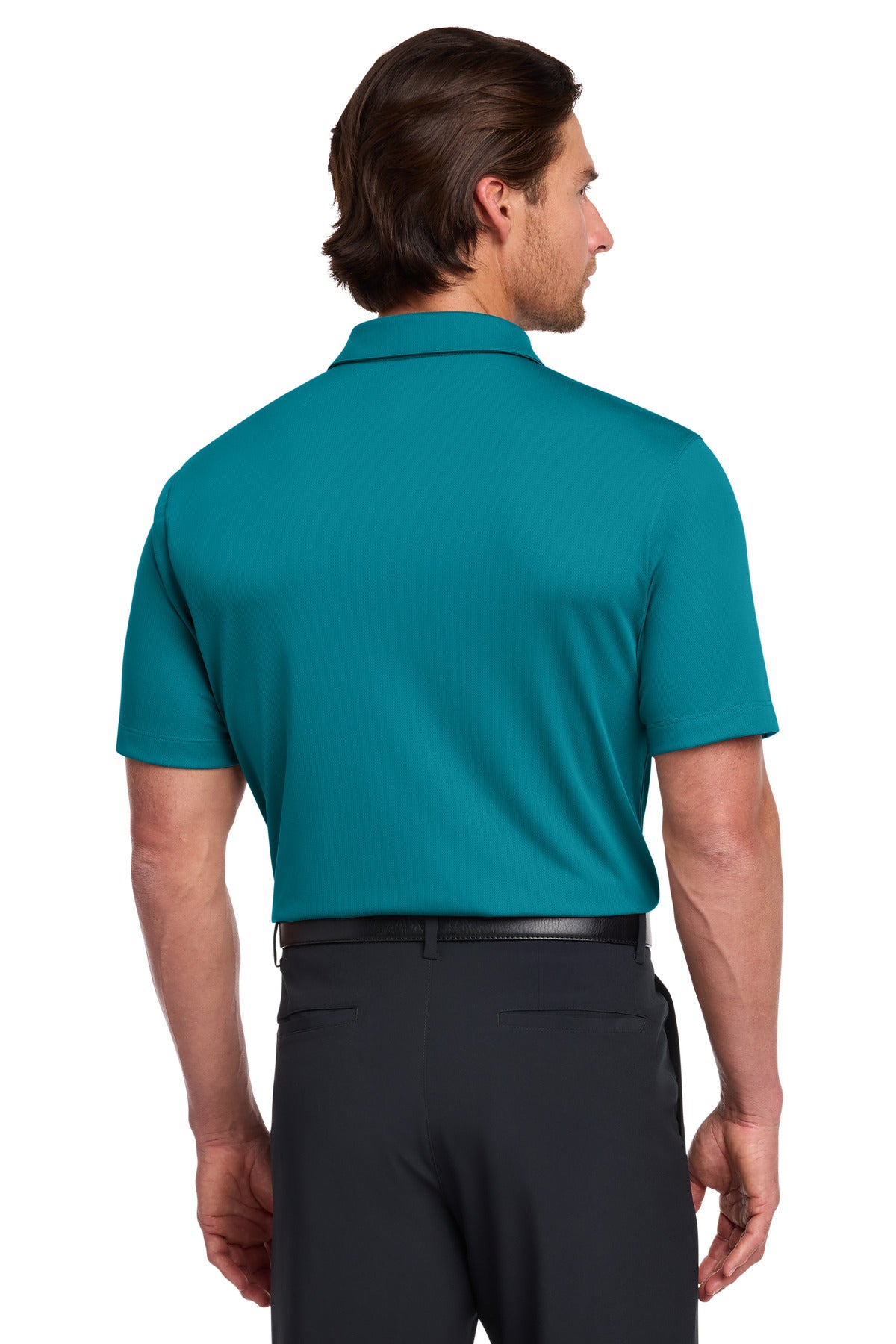 Nike Dri-FIT Vertical Mesh Polo. 637167 - Blustery - back