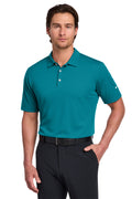 Nike Dri-FIT Vertical Mesh Polo. 637167 - Blustery - front