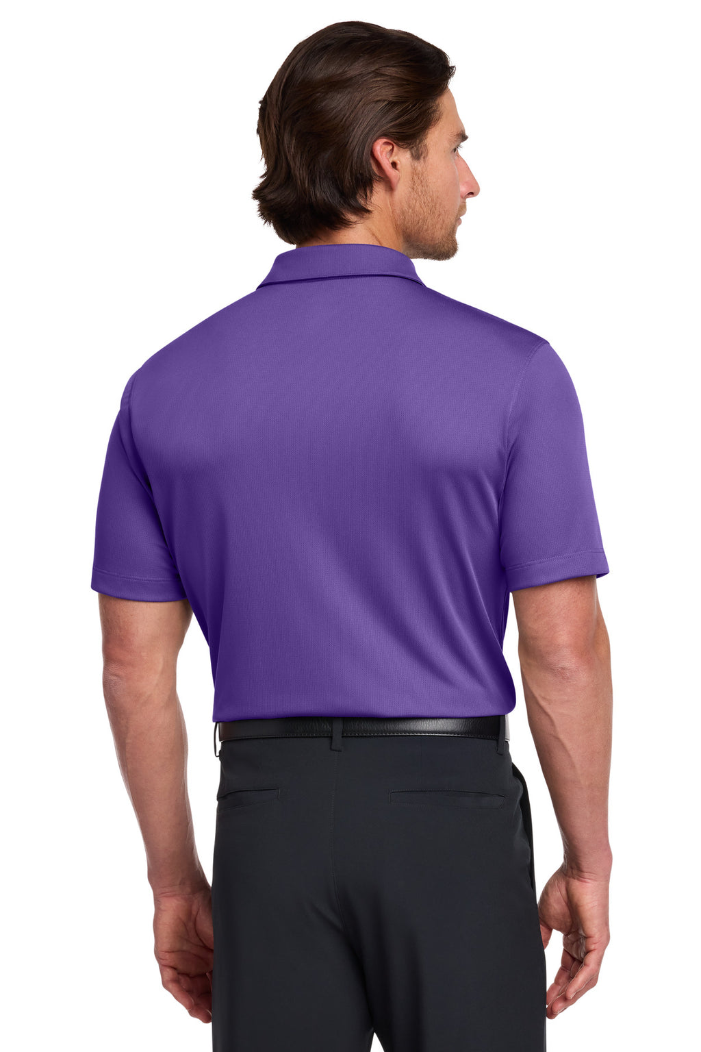 Nike Dri-FIT Vertical Mesh Polo. 637167 - Court Purple - back