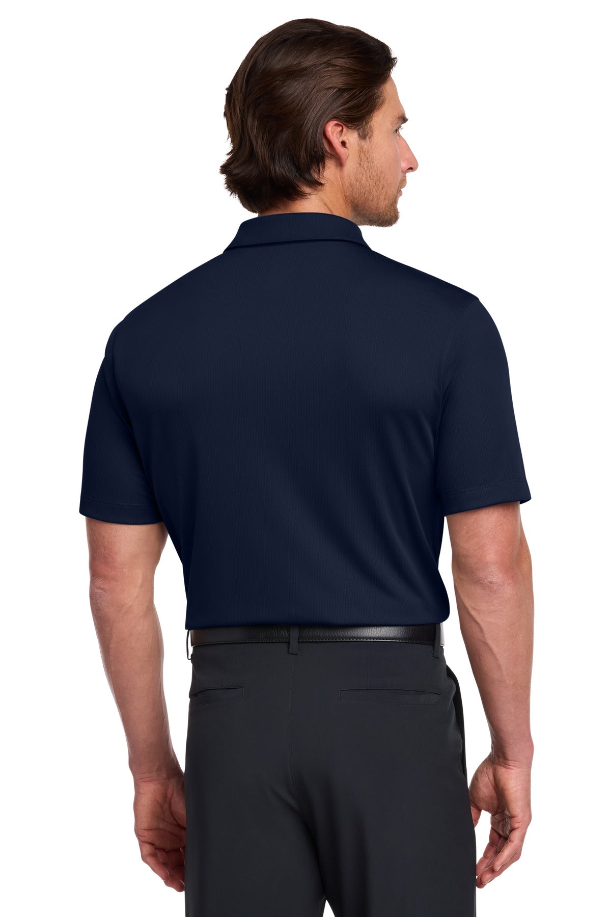 Nike Dri-FIT Vertical Mesh Polo. 637167 - Marine - back