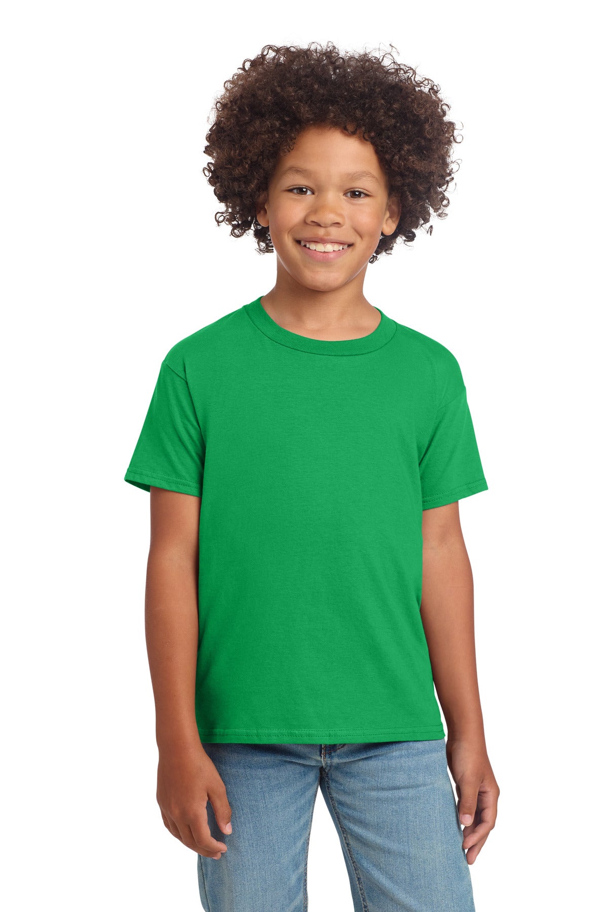 Gildan Youth Softstyle T-Shirt 64000B - Irish Green - front