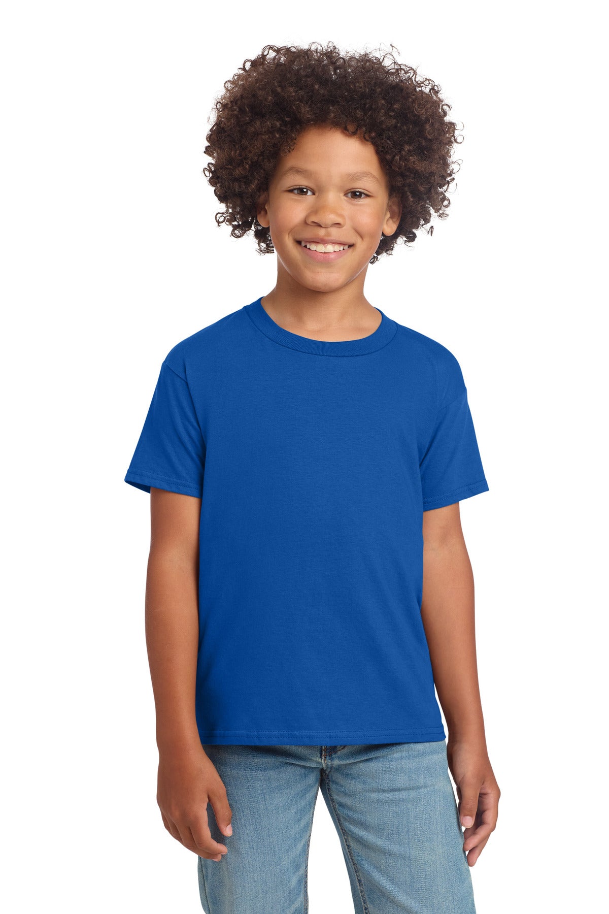 Gildan Youth Softstyle T-Shirt 64000B - Royal - front