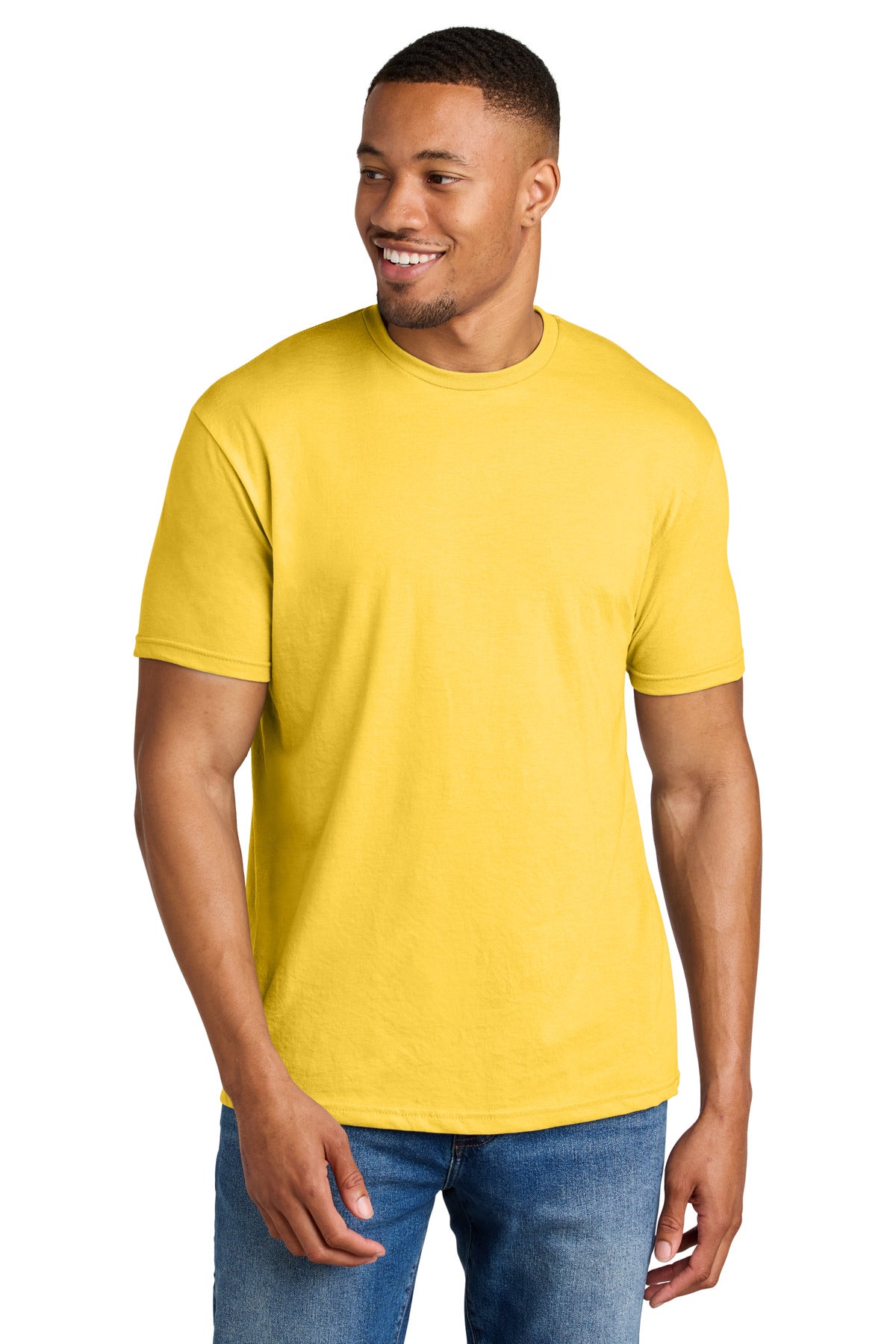 Gildan Softstyle CVC Tee 64000CVC - Daisy Mist - front