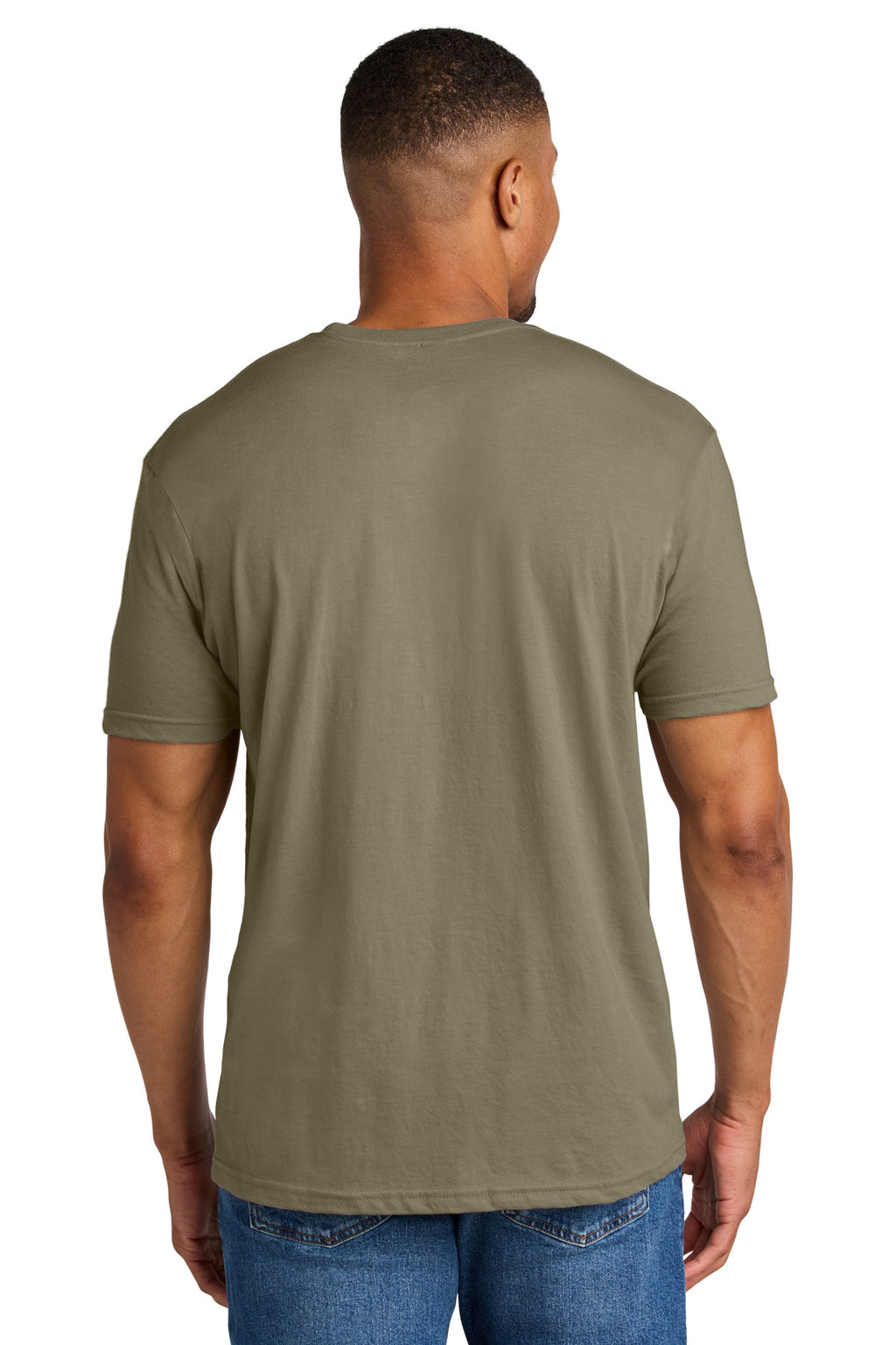 Gildan Softstyle CVC Tee 64000CVC - Dune Mist - back