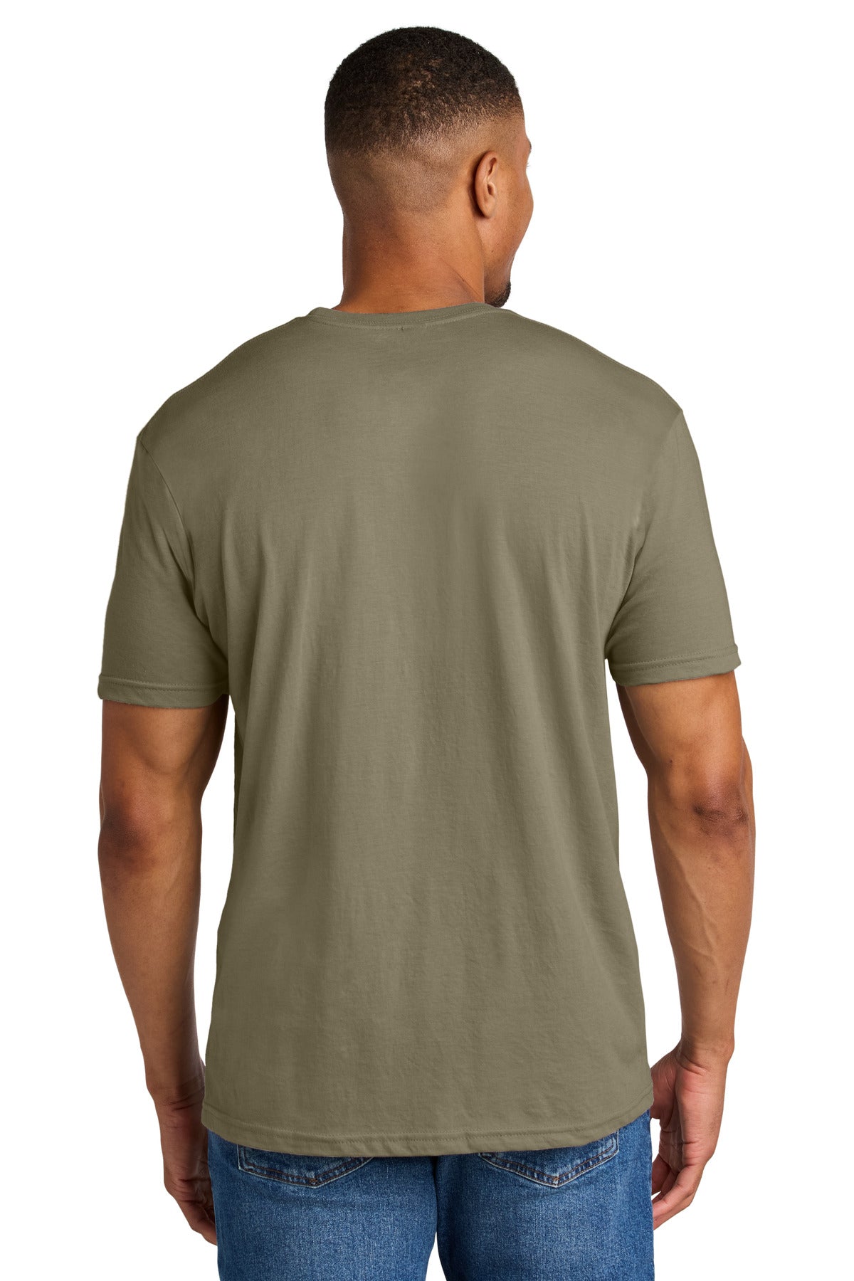 Gildan Softstyle CVC Tee 64000CVC - Dune Mist - back