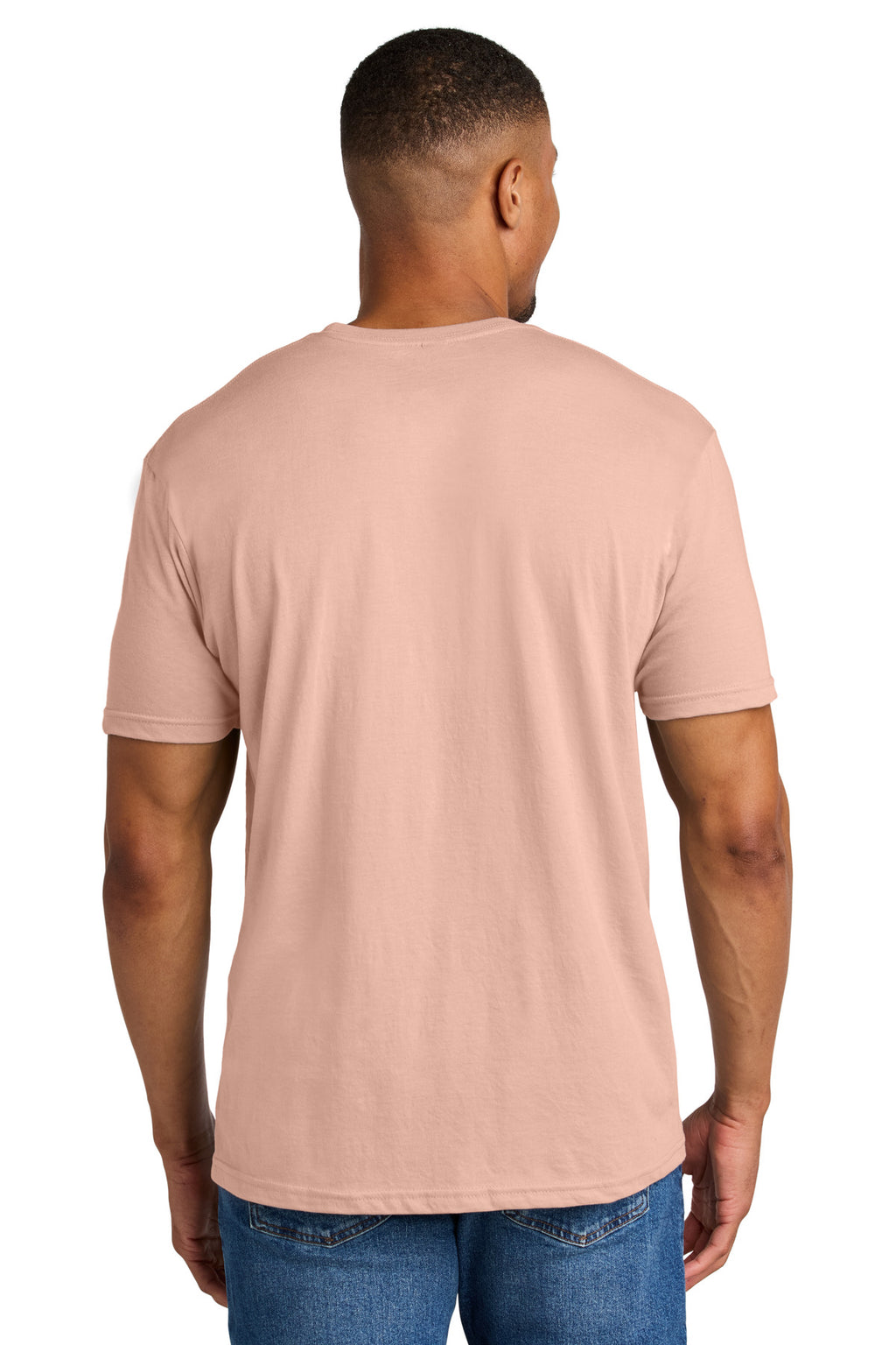Gildan Softstyle CVC Tee 64000CVC - Dusty Rose - back