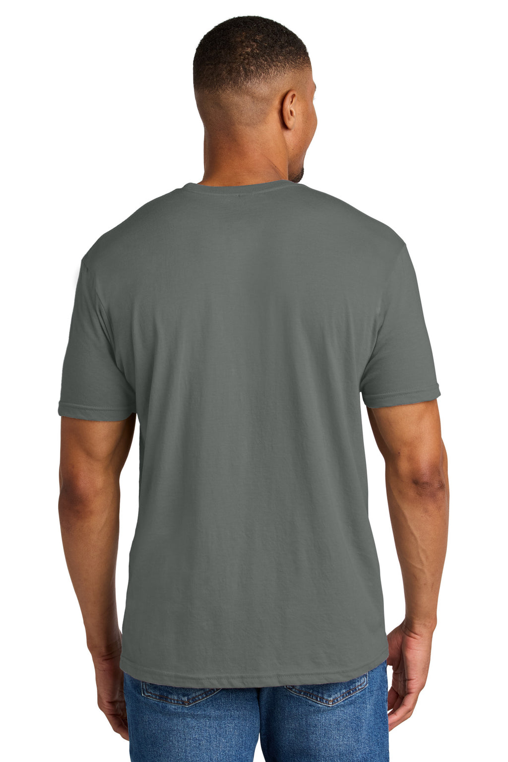 Gildan Softstyle CVC Tee 64000CVC - Gunmetal - back