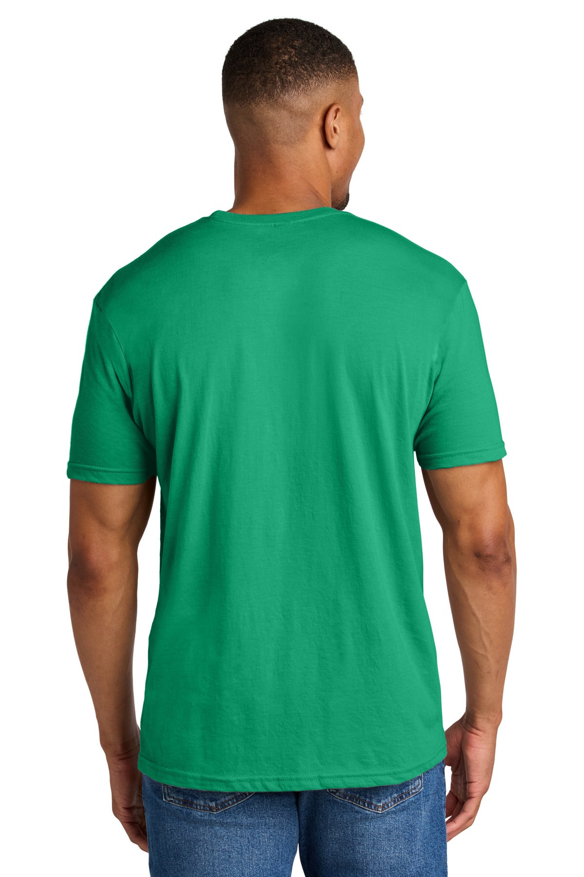 Gildan Softstyle CVC Tee 64000CVC - Kelly Mist - back