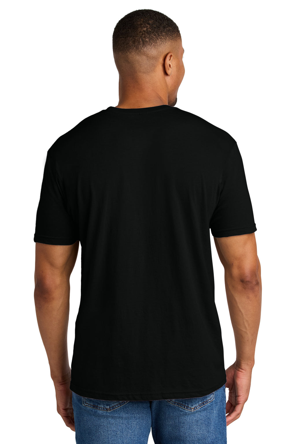 Gildan Softstyle CVC Tee 64000CVC - Pitch Black - back
