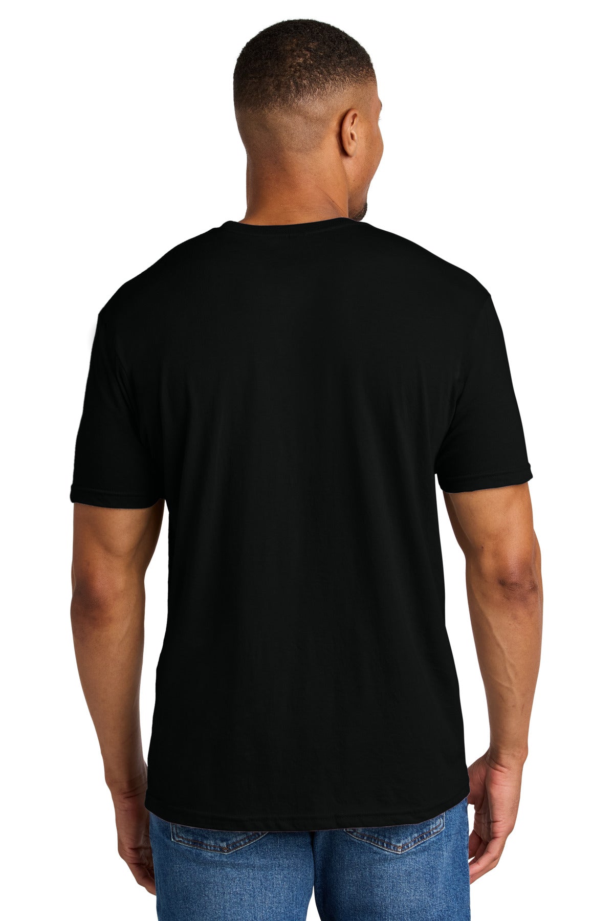 Gildan Softstyle CVC Tee 64000CVC - Pitch Black - back