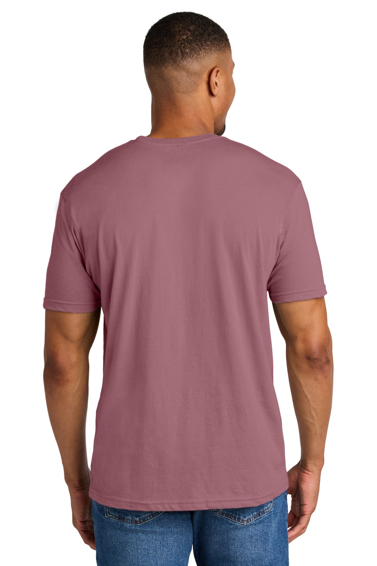 Gildan Softstyle CVC Tee 64000CVC - Plumrose - back