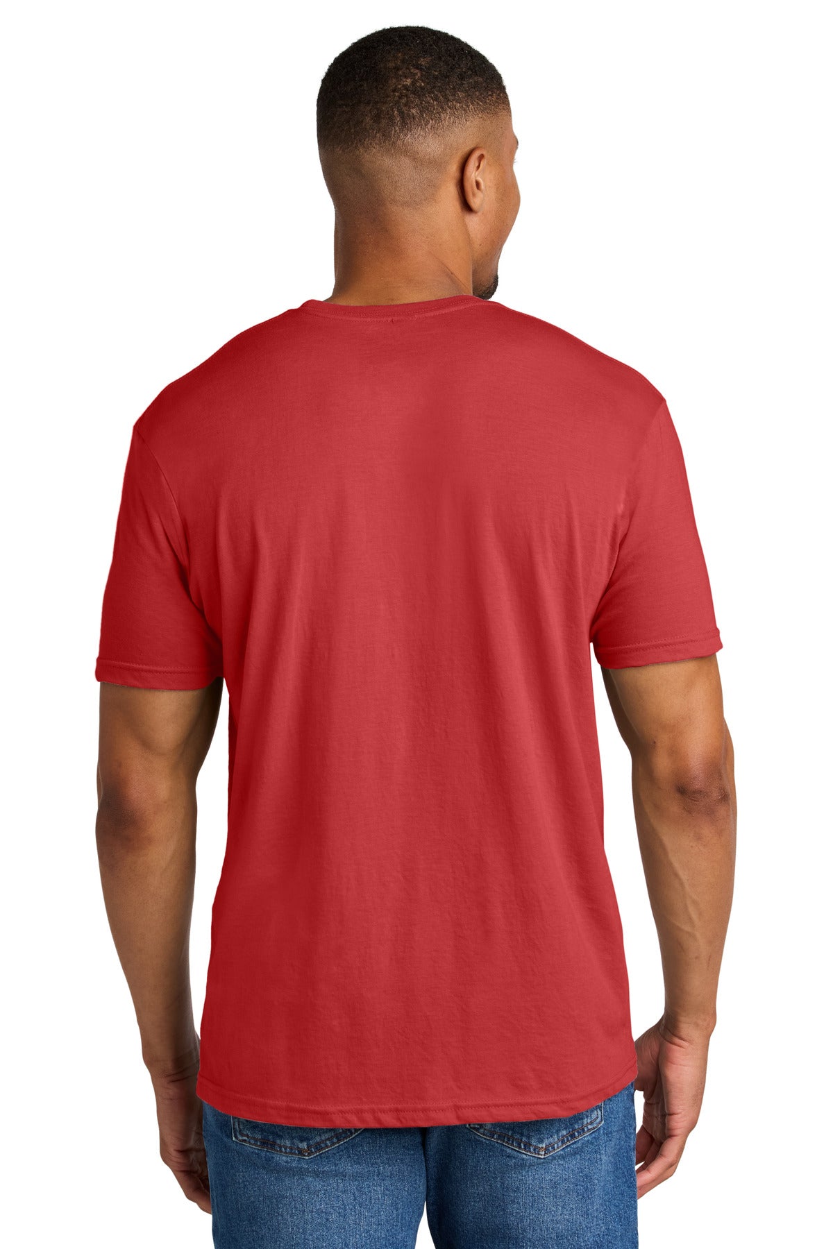 Gildan Softstyle CVC Tee 64000CVC - Red Mist - back