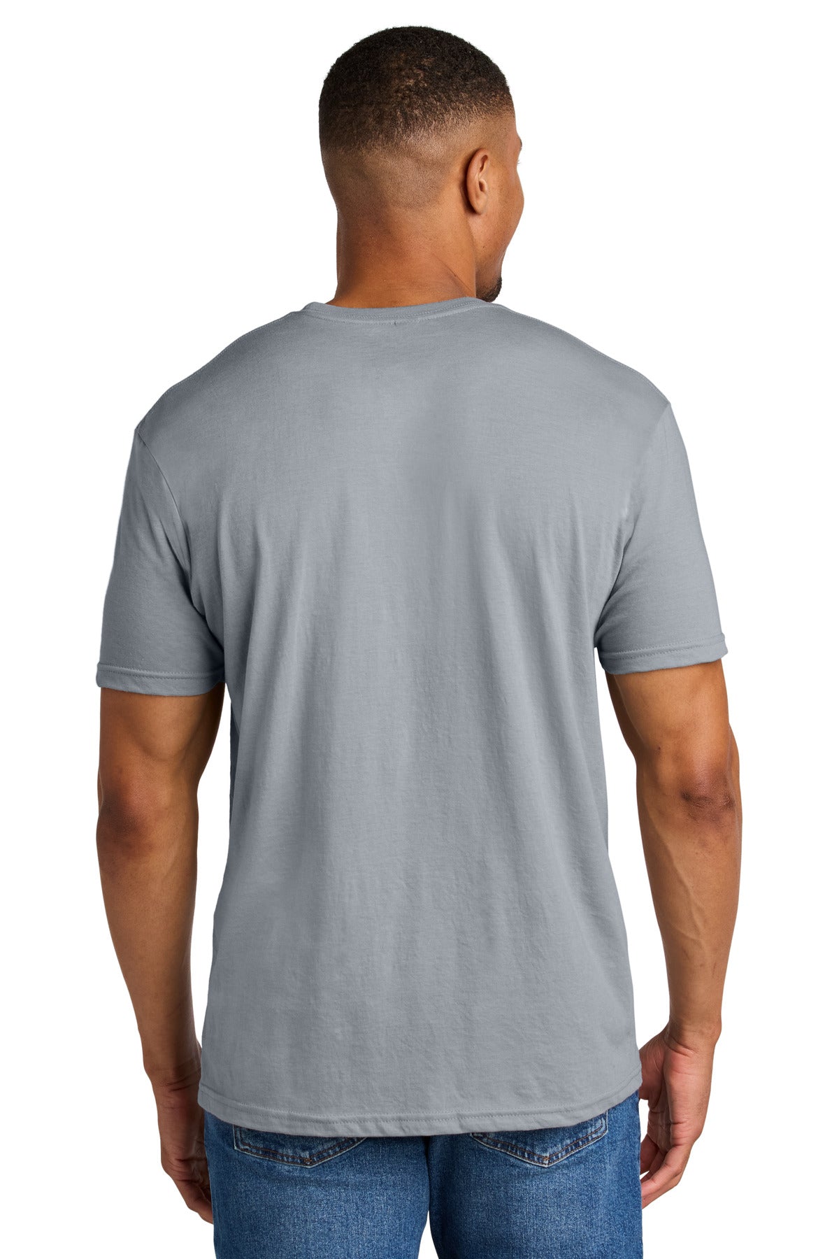 Gildan Softstyle CVC Tee 64000CVC - Ring Spun Sport Grey - back