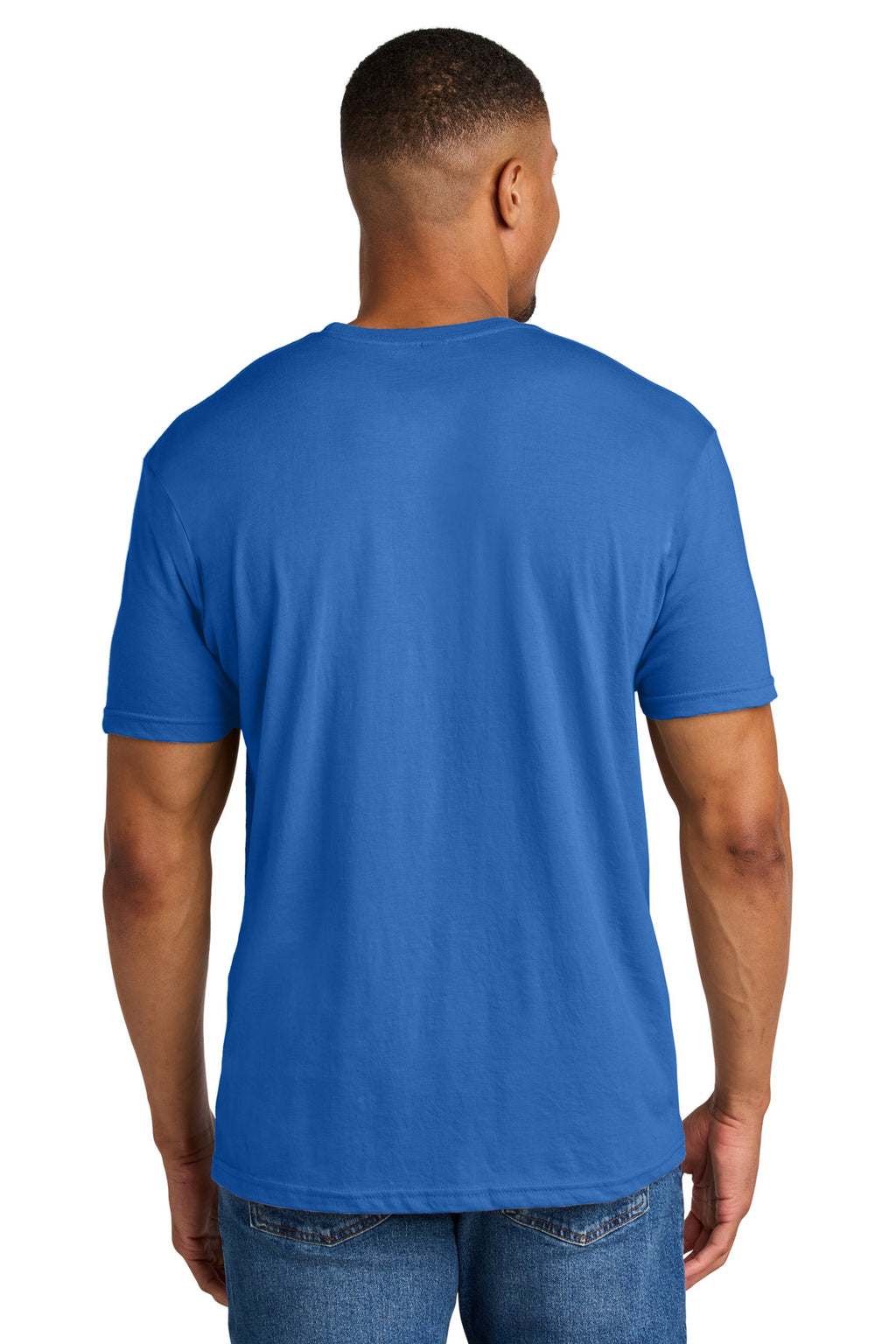 Gildan Softstyle CVC Tee 64000CVC - Royal Mist - back