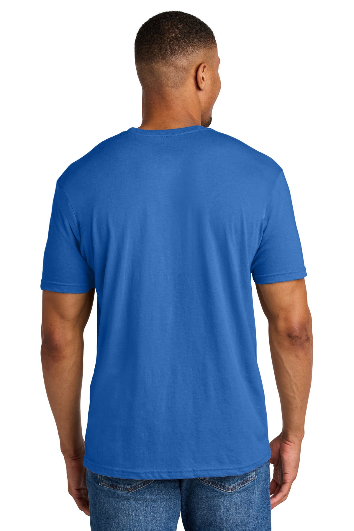 Gildan Softstyle CVC Tee 64000CVC - Royal Mist - back