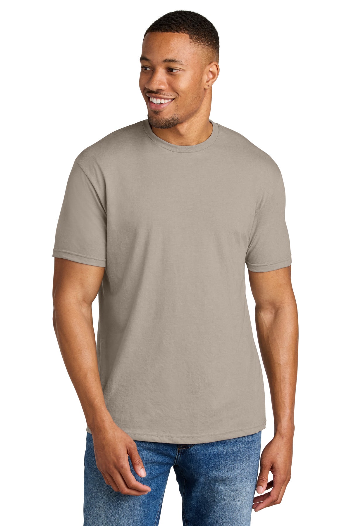 Gildan Softstyle CVC Tee 64000CVC - Slate - front