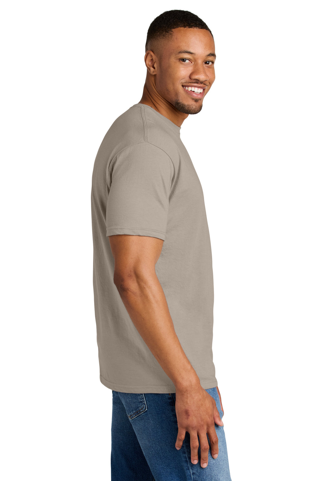 Gildan Softstyle CVC Tee 64000CVC - Slate - side