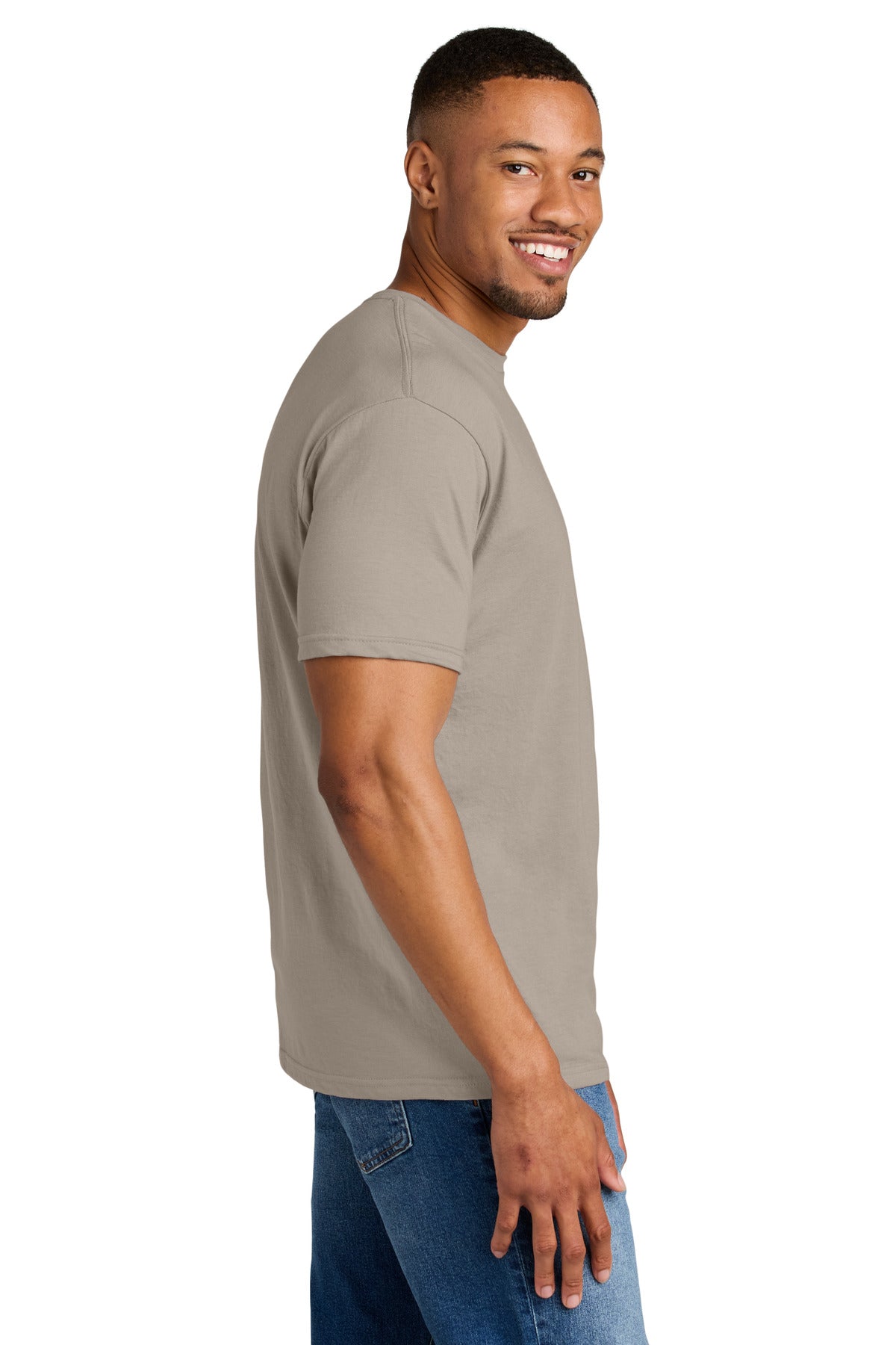 Gildan Softstyle CVC Tee 64000CVC - Slate - side