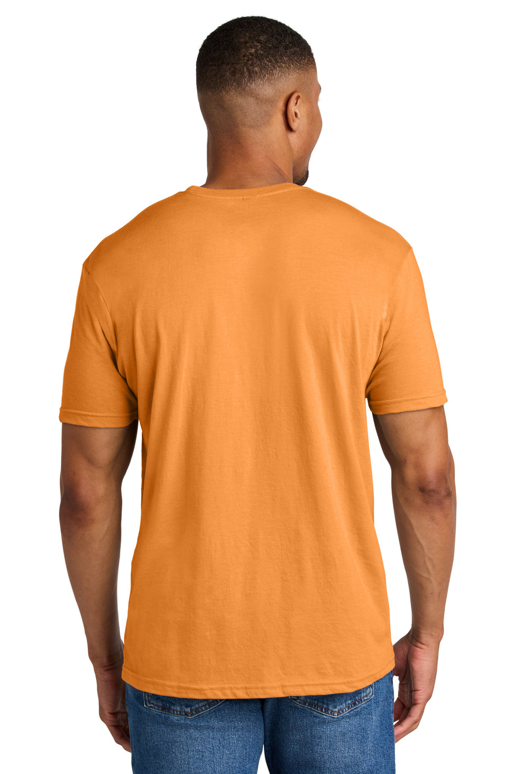 Gildan Softstyle CVC Tee 64000CVC - Tangerine Mist - back