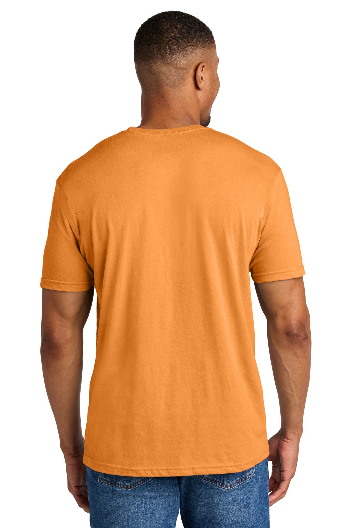 Gildan Softstyle CVC Tee 64000CVC - Tangerine Mist - back