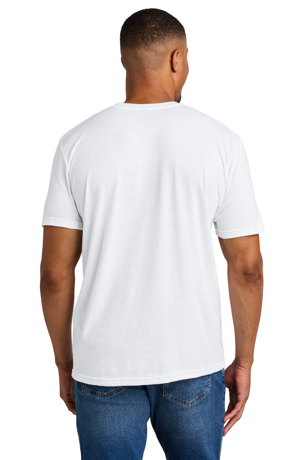 Gildan Softstyle CVC Tee 64000CVC - White - back