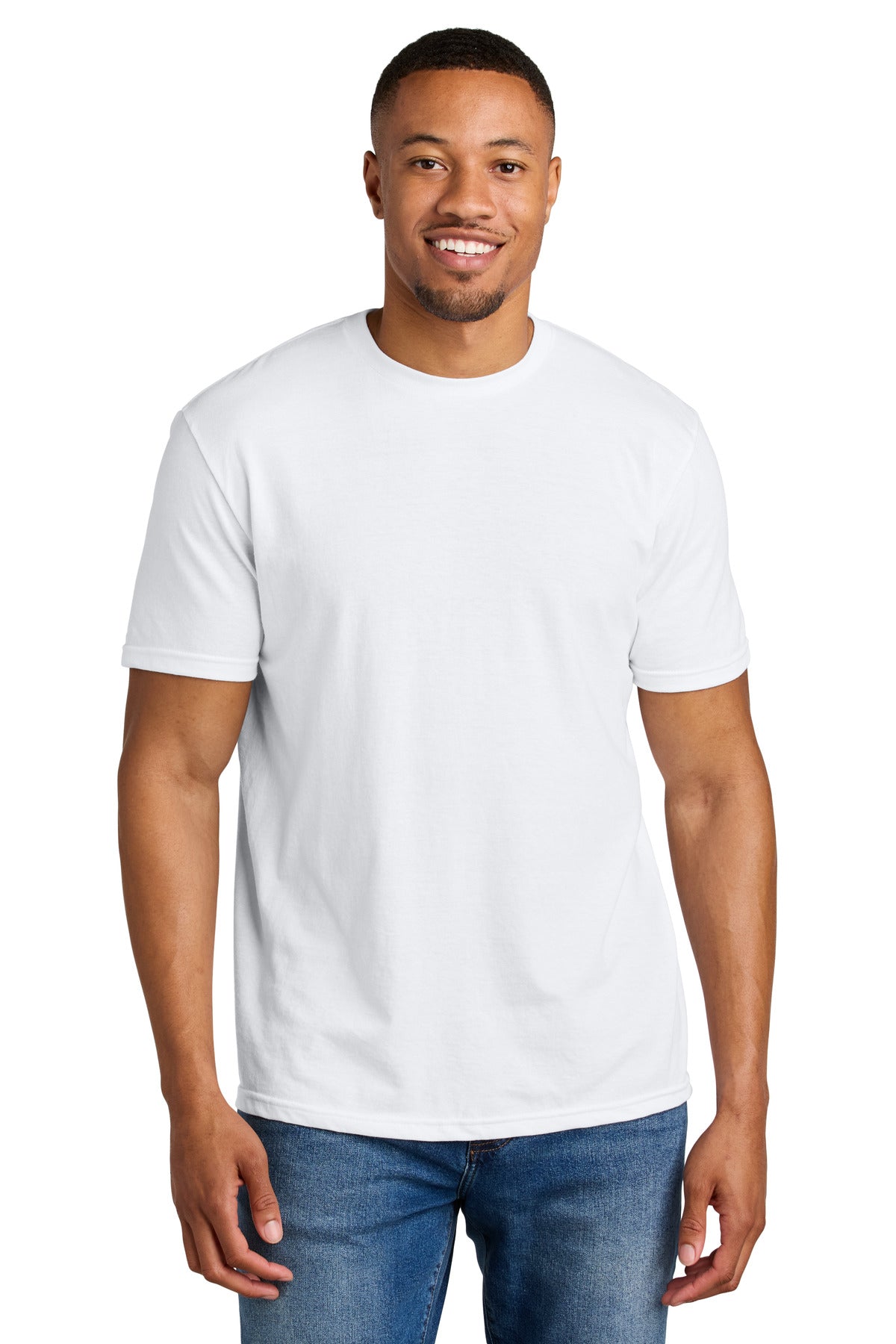 Gildan Softstyle CVC Tee 64000CVC - White - front
