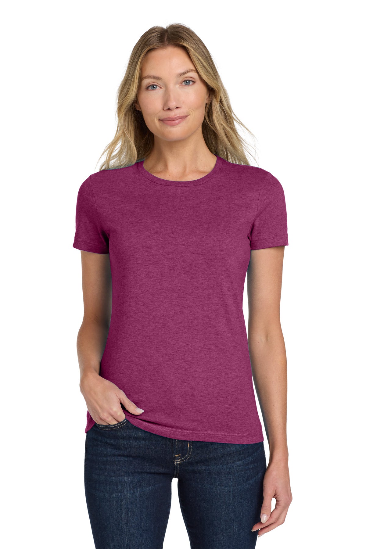 Gildan Softstyle Women's T-Shirt. 64000L - Antique Heliconia - front