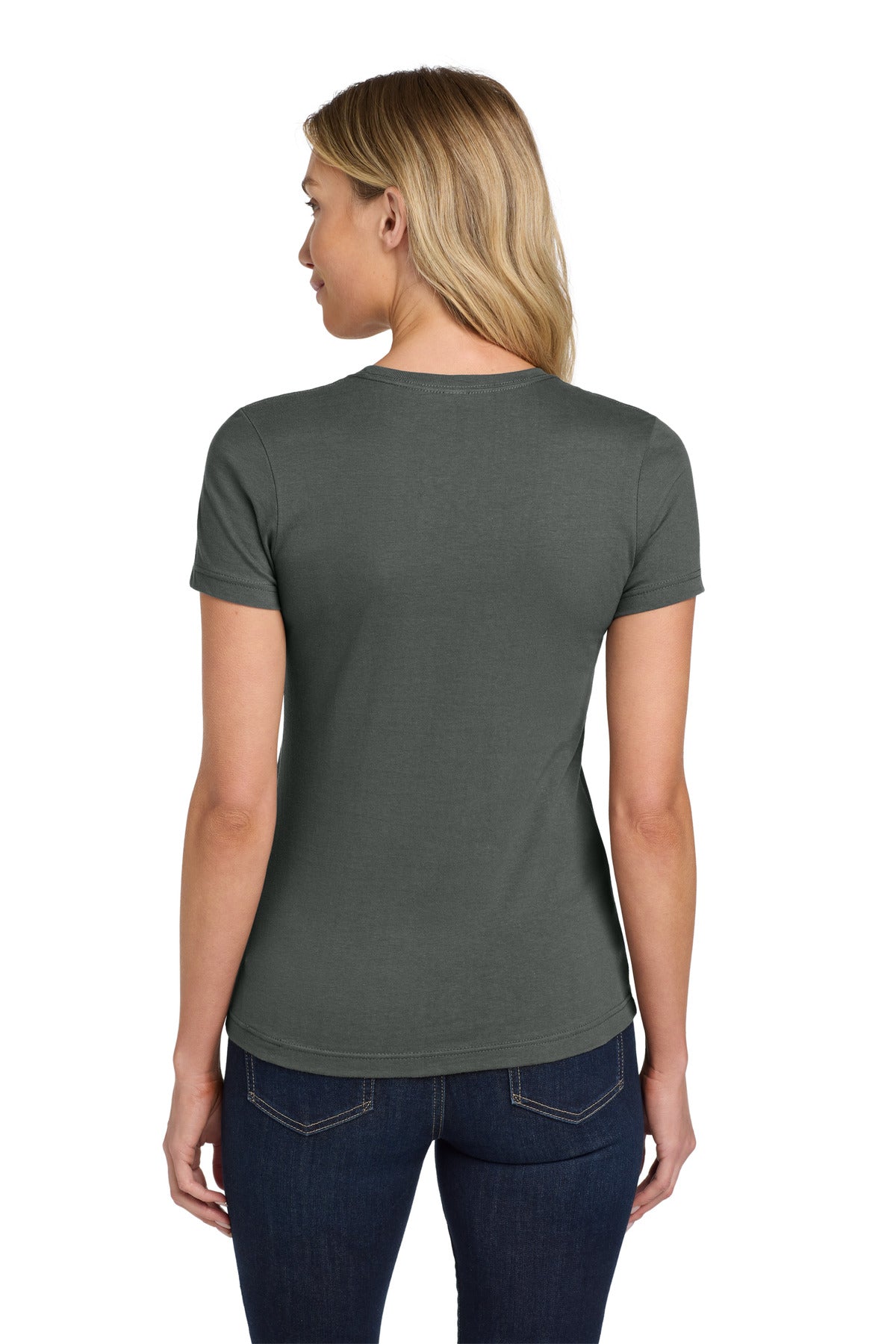 Gildan Softstyle Women's T-Shirt. 64000L - Charcoal - back
