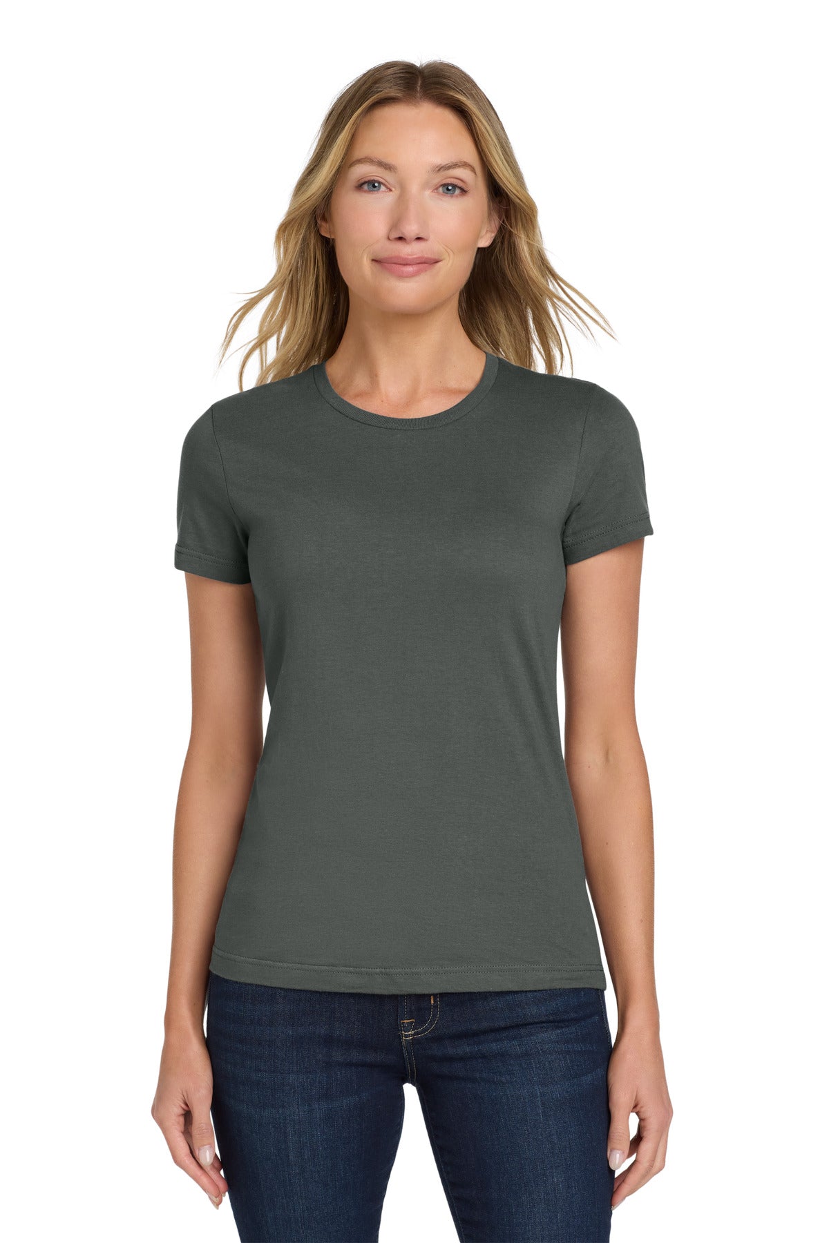 Gildan Softstyle Women's T-Shirt. 64000L - Charcoal - front