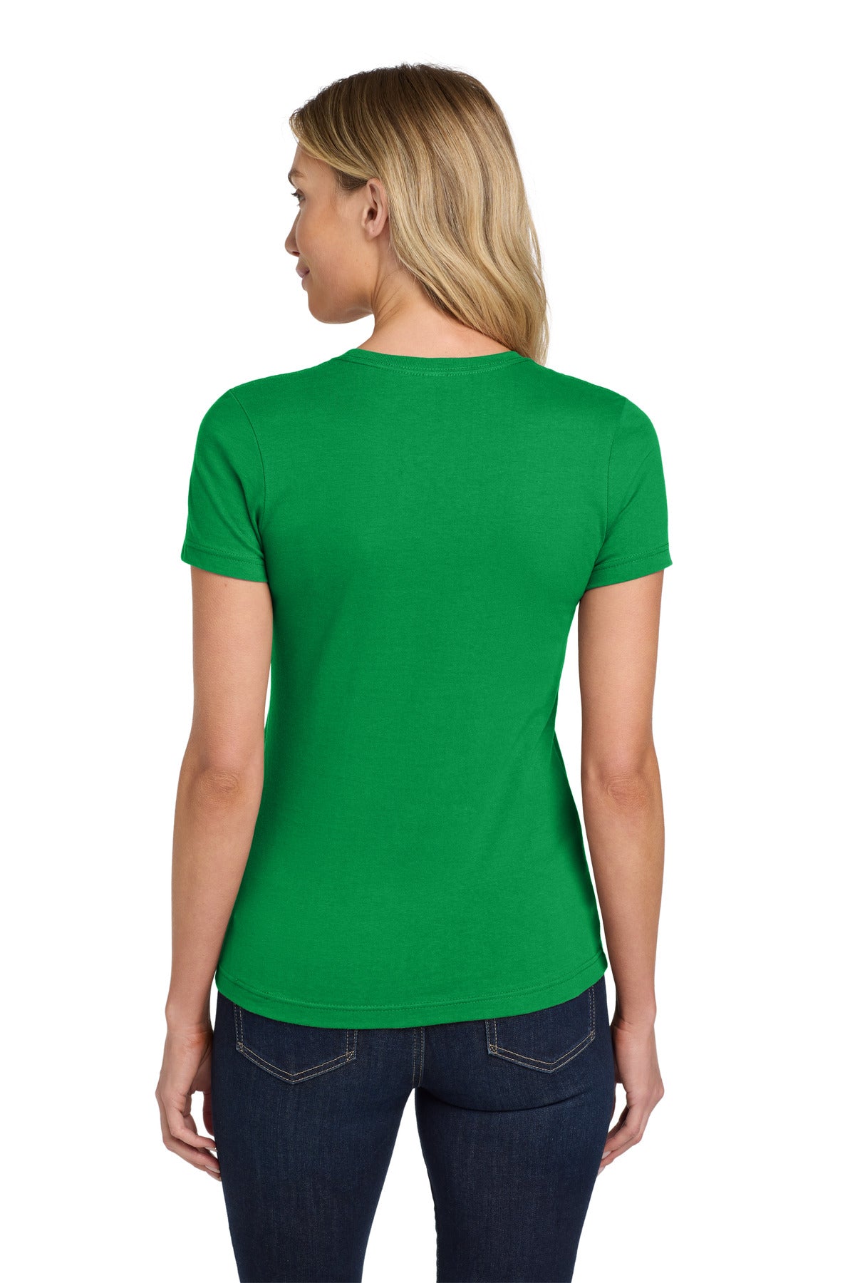 Gildan Softstyle Women's T-Shirt. 64000L - Irish Green - back