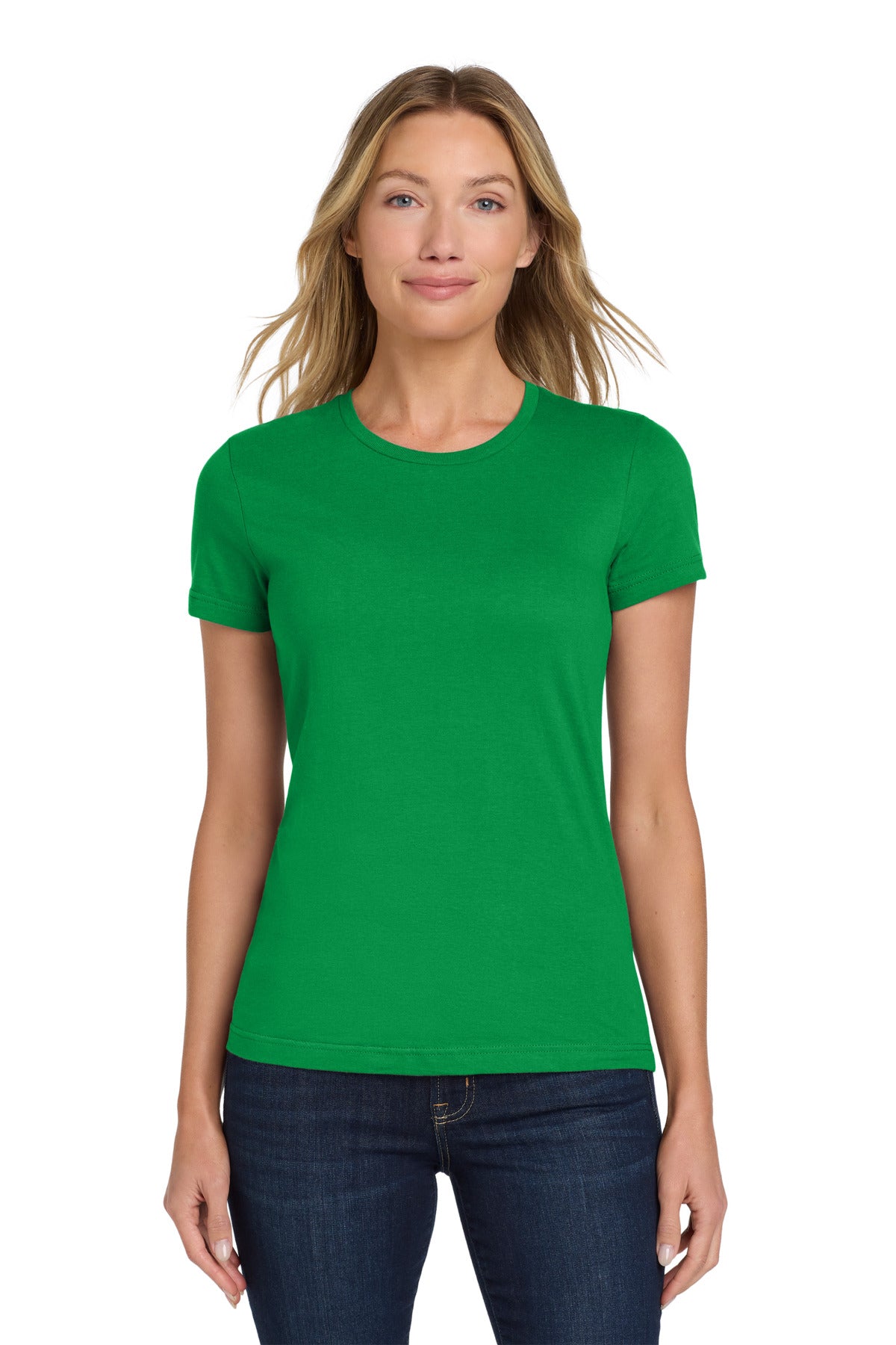 Gildan Softstyle Women's T-Shirt. 64000L - Irish Green - front