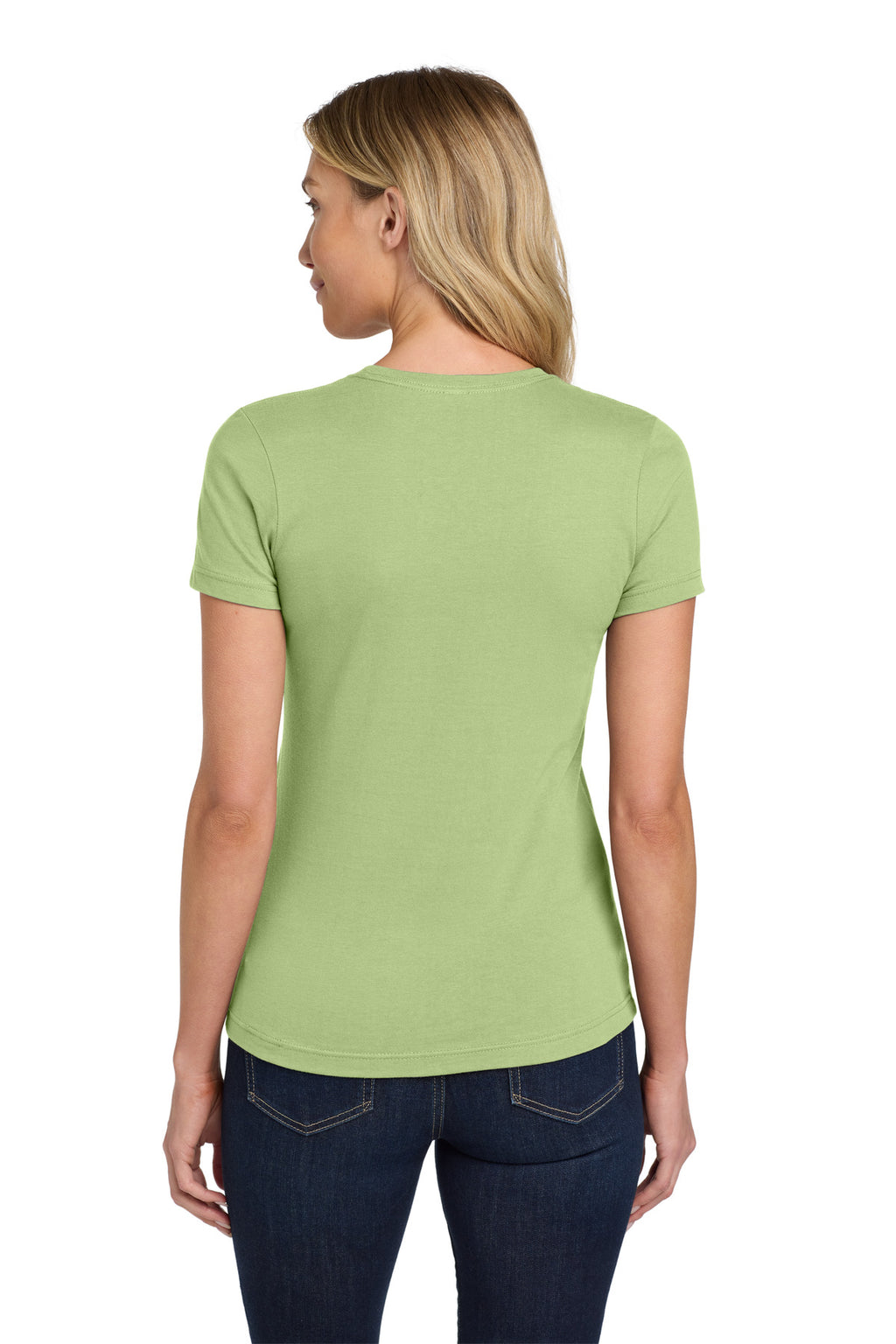 Gildan Softstyle Women's T-Shirt. 64000L - Pistachio - back