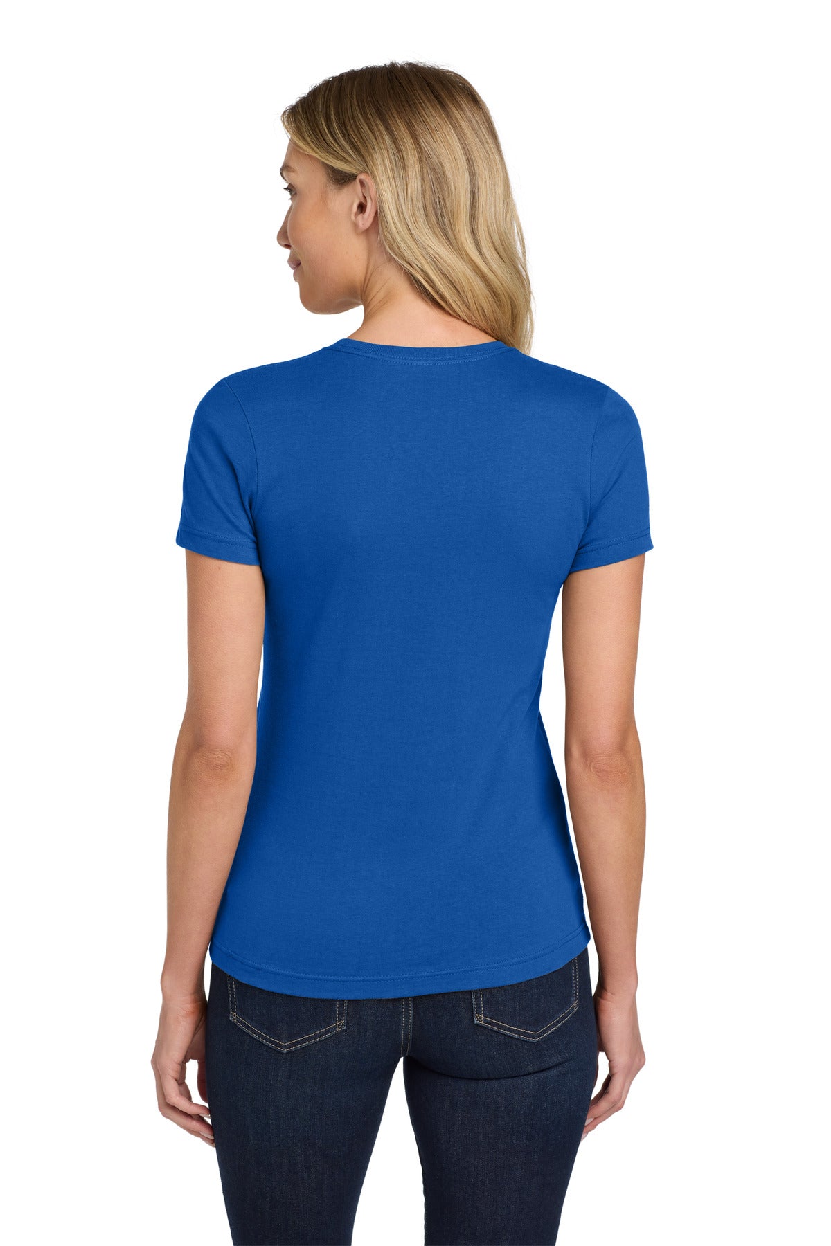 Gildan Softstyle Women's T-Shirt. 64000L - Royal - back
