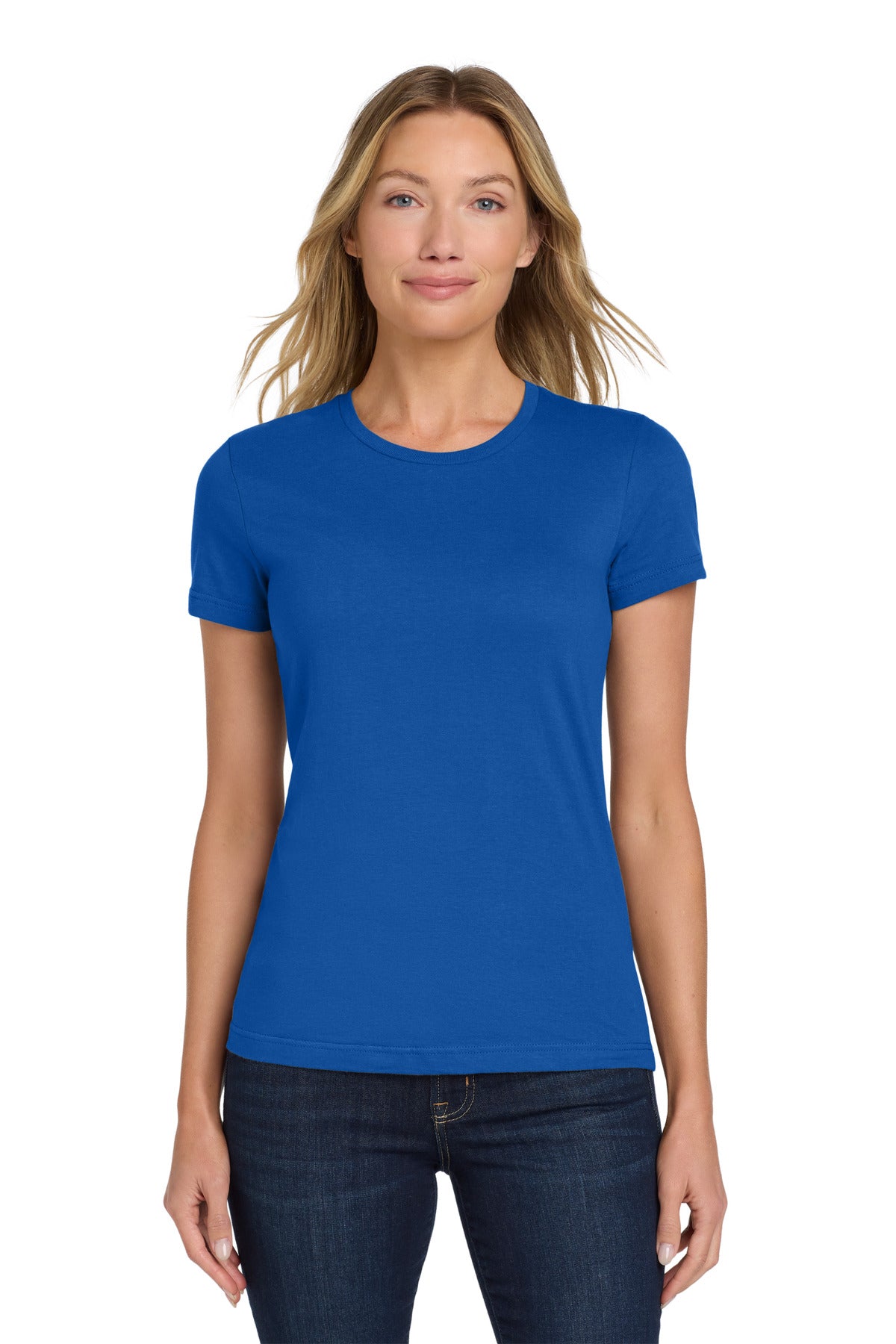 Gildan Softstyle Women's T-Shirt. 64000L - Royal - front
