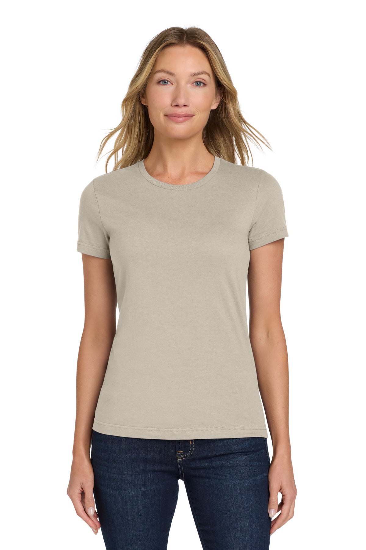 Gildan Softstyle Women's T-Shirt. 64000L - Sand - front