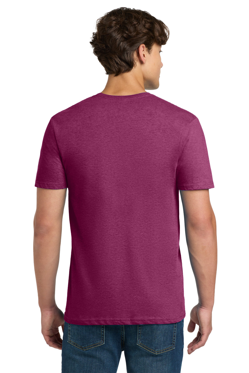 Gildan Softstyle T-Shirt. 64000 - Antique Heliconia - back