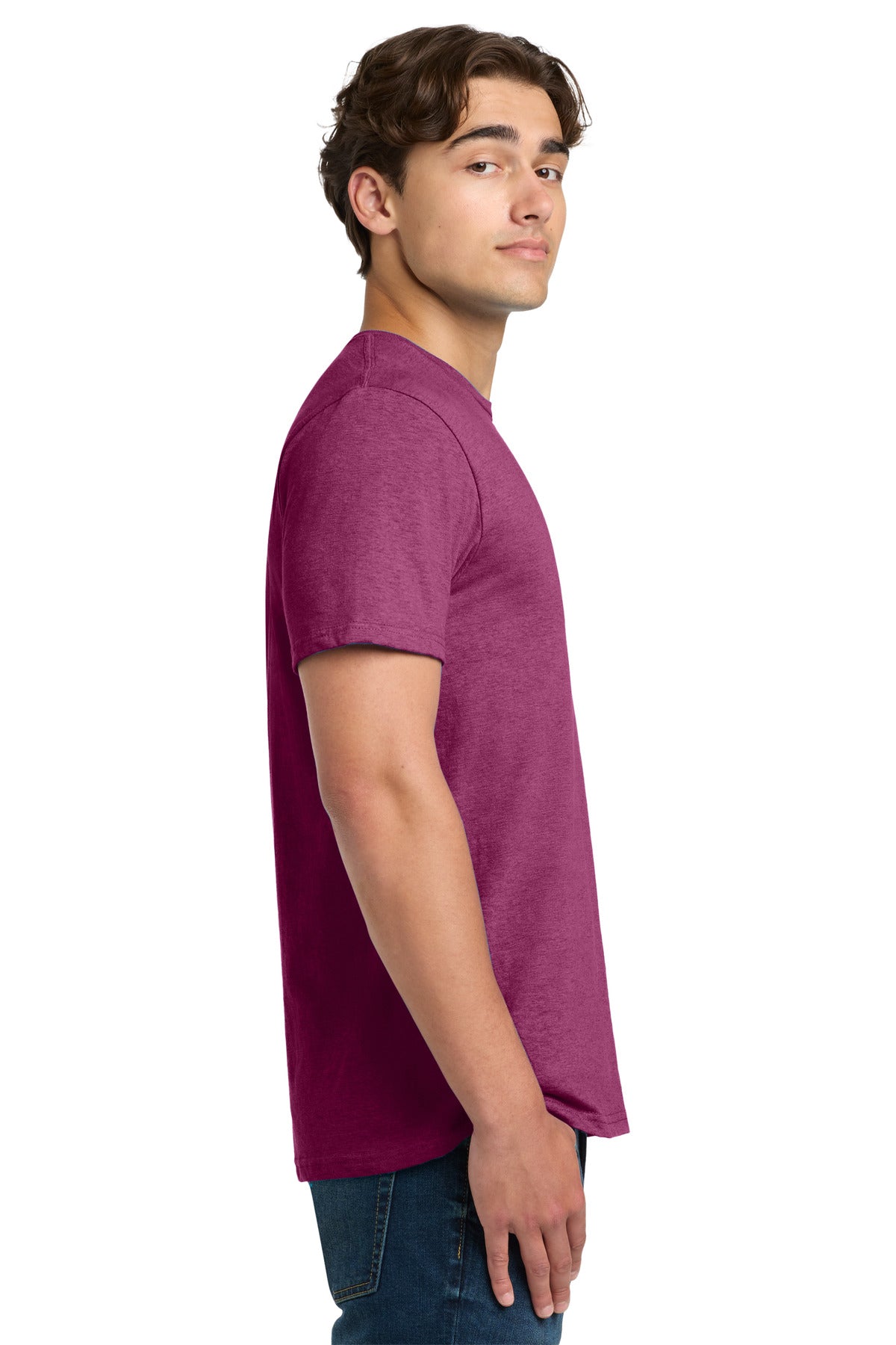 Gildan Softstyle T-Shirt. 64000 - Antique Heliconia - side