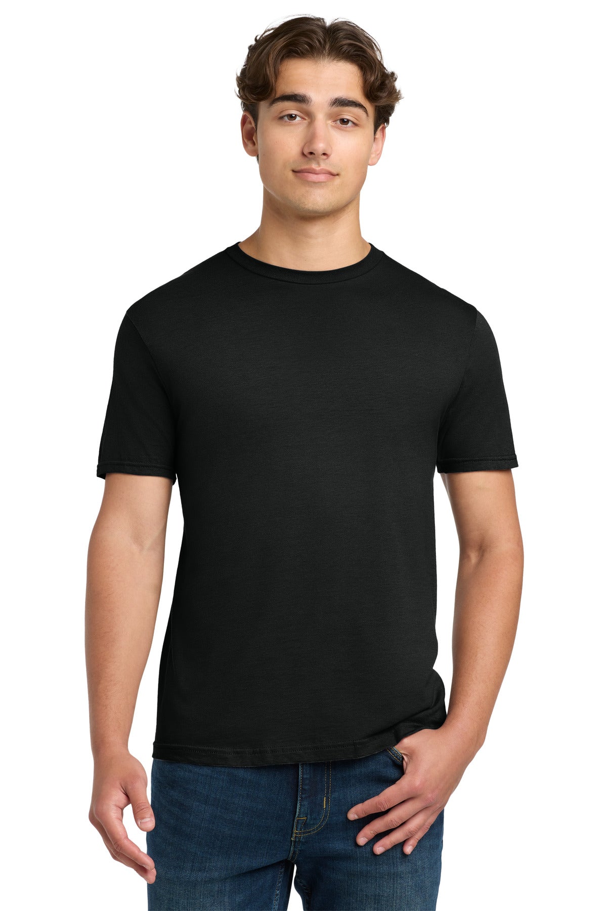 Gildan Softstyle T-Shirt. 64000 - Black - front