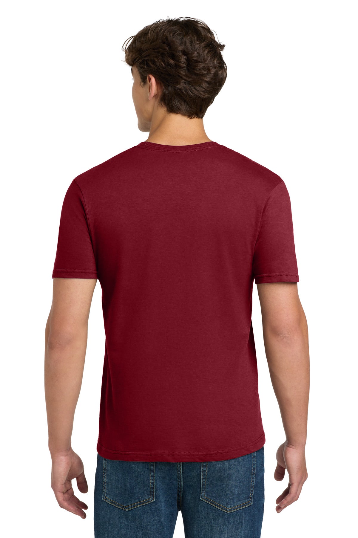 Gildan Softstyle T-Shirt. 64000 - Cardinal - back