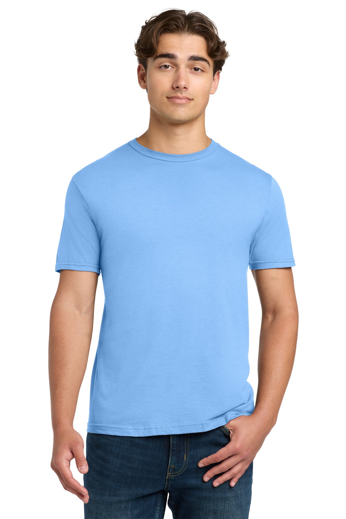 Gildan Softstyle T-Shirt. 64000 - Carolina Blue - front