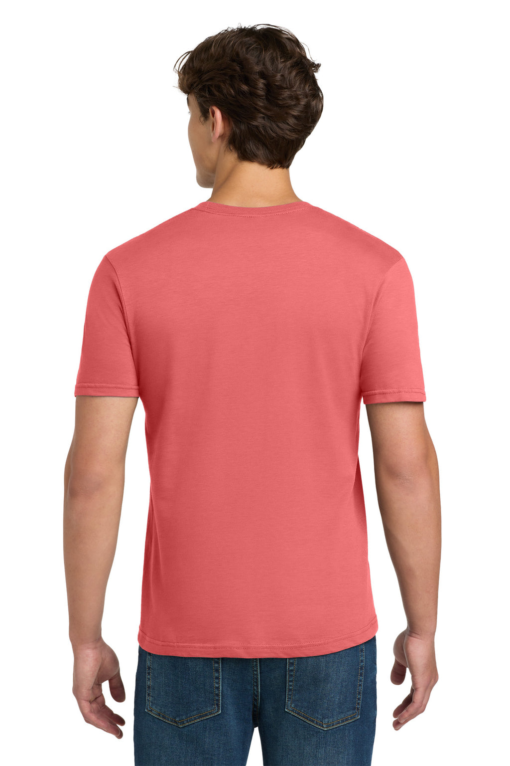 Gildan Softstyle T-Shirt. 64000 - Coral Silk - back