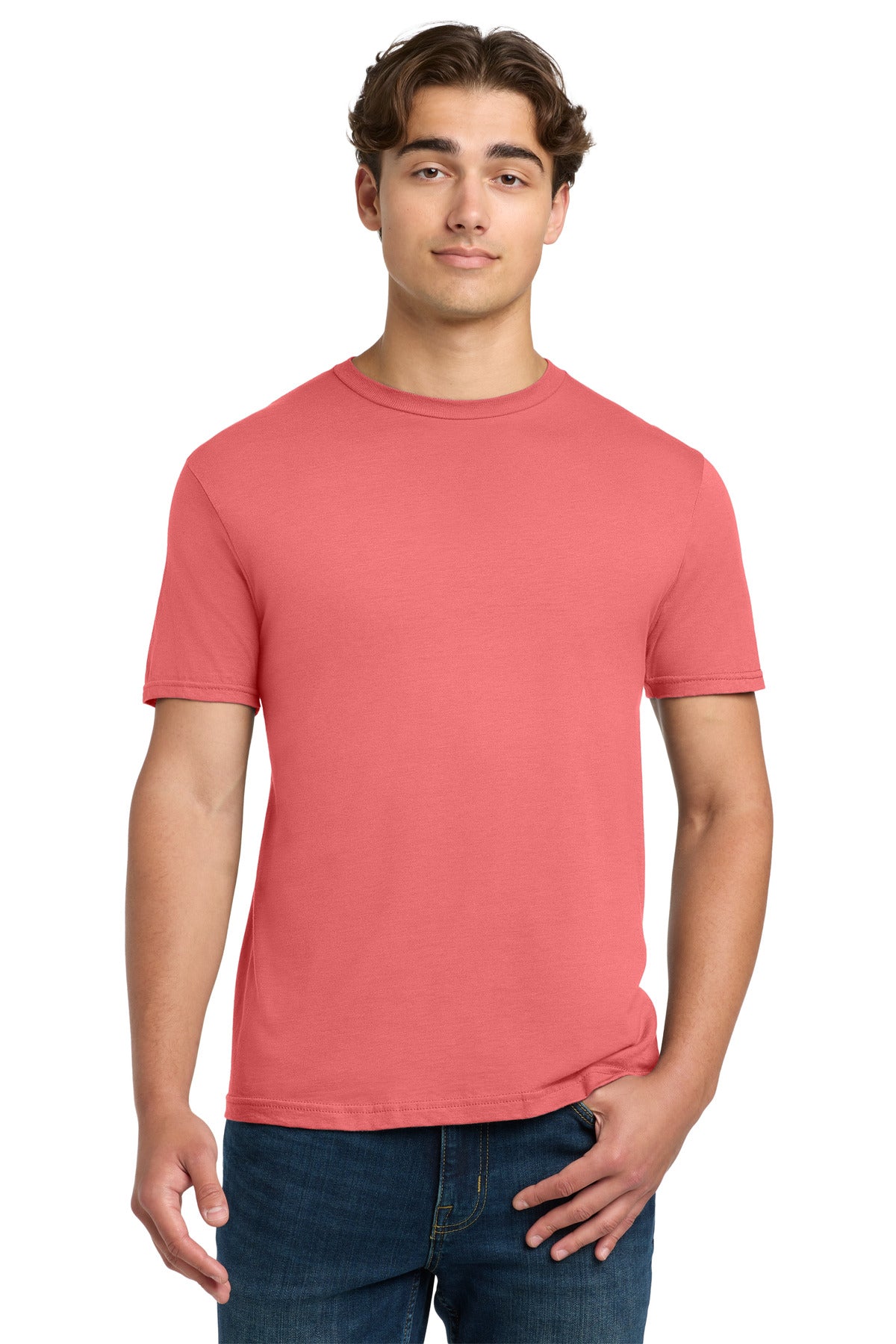 Gildan Softstyle T-Shirt. 64000 - Coral Silk - front