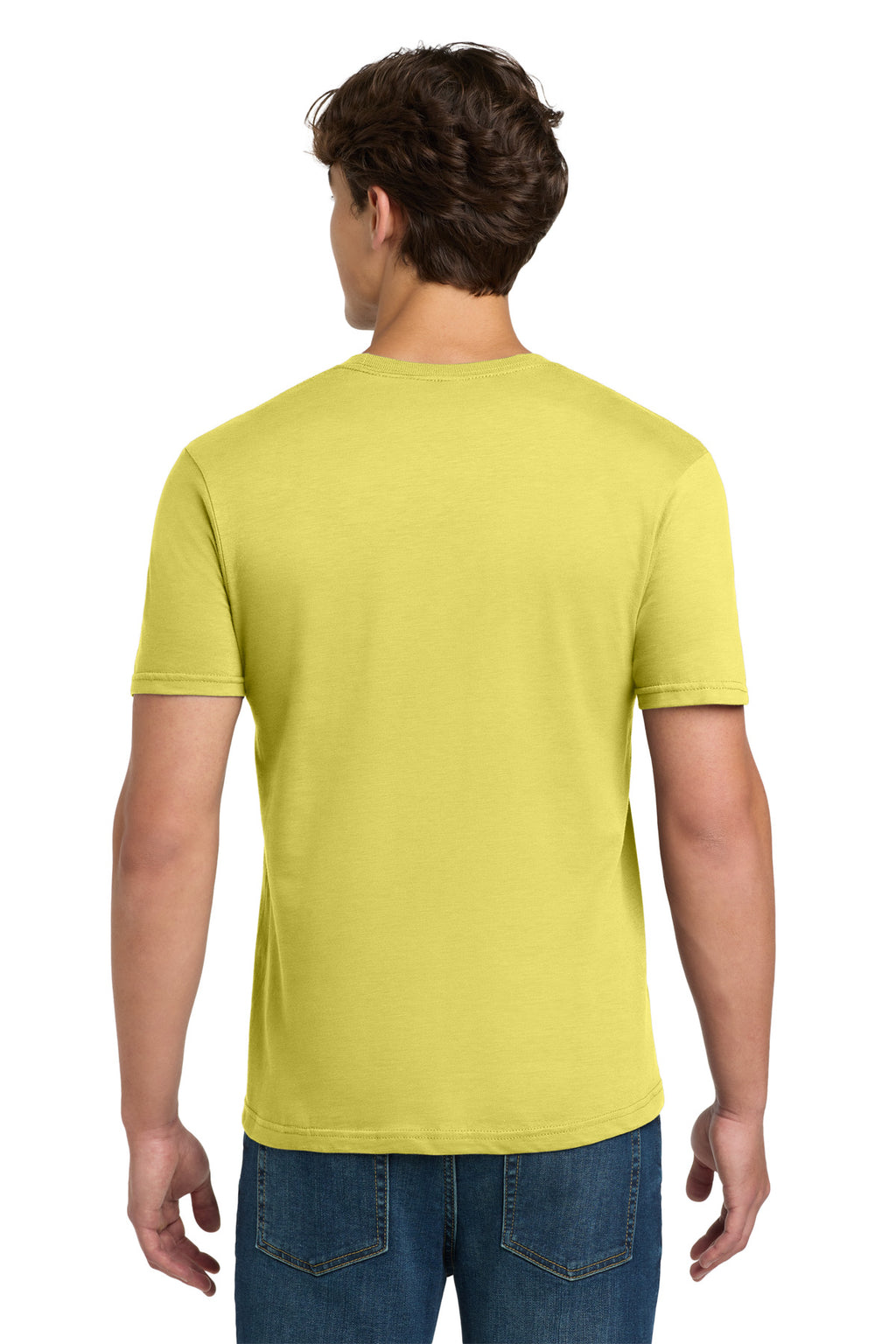 Gildan Softstyle T-Shirt. 64000 - Cornsilk - back