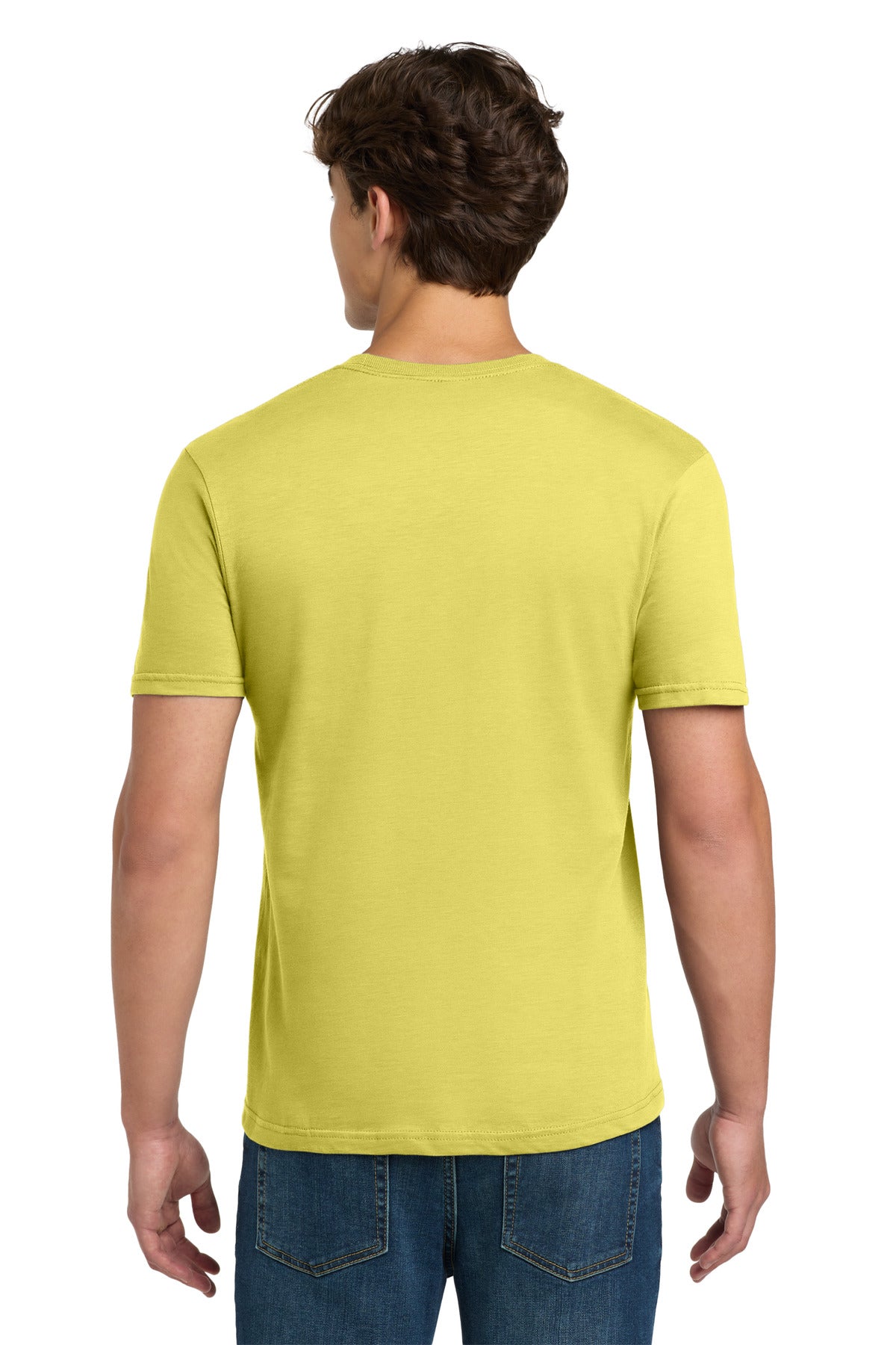 Gildan Softstyle T-Shirt. 64000 - Cornsilk - back