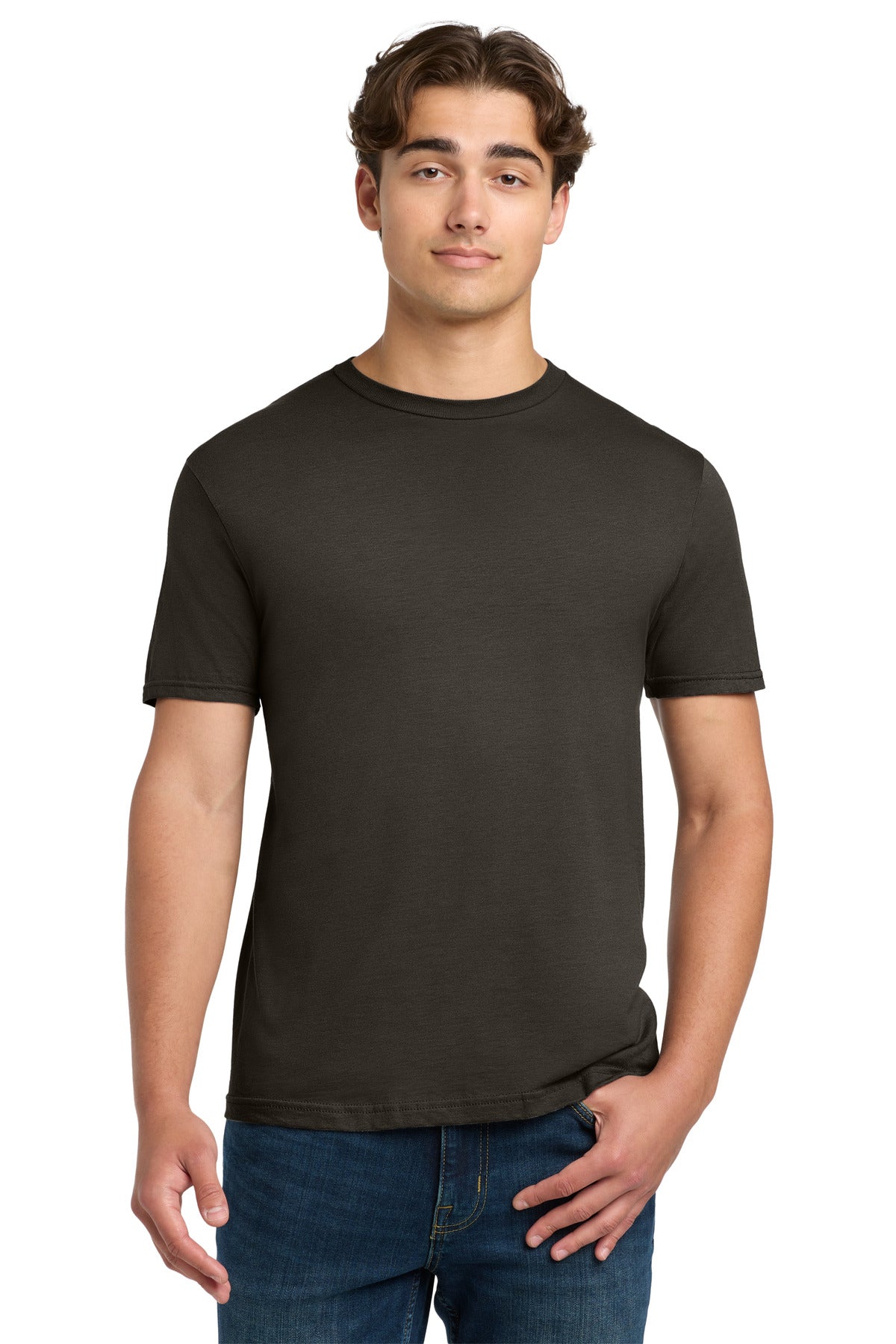 Gildan Softstyle T-Shirt. 64000 - Dark Chocolate - front
