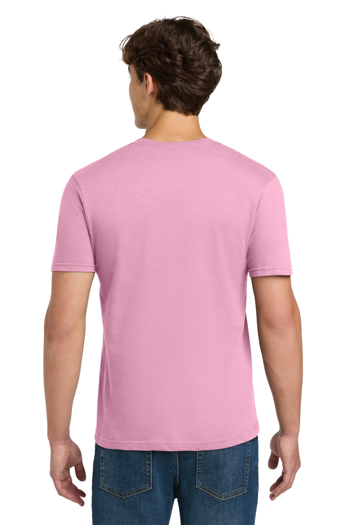 Gildan Softstyle T-Shirt. 64000 - Fan Candy Pink - back